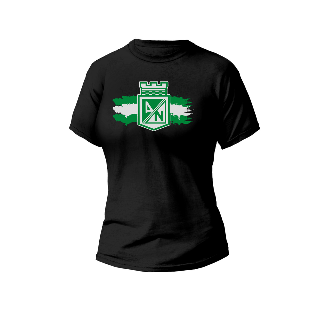 Camiseta Pintura Escudo Atlético Nacional