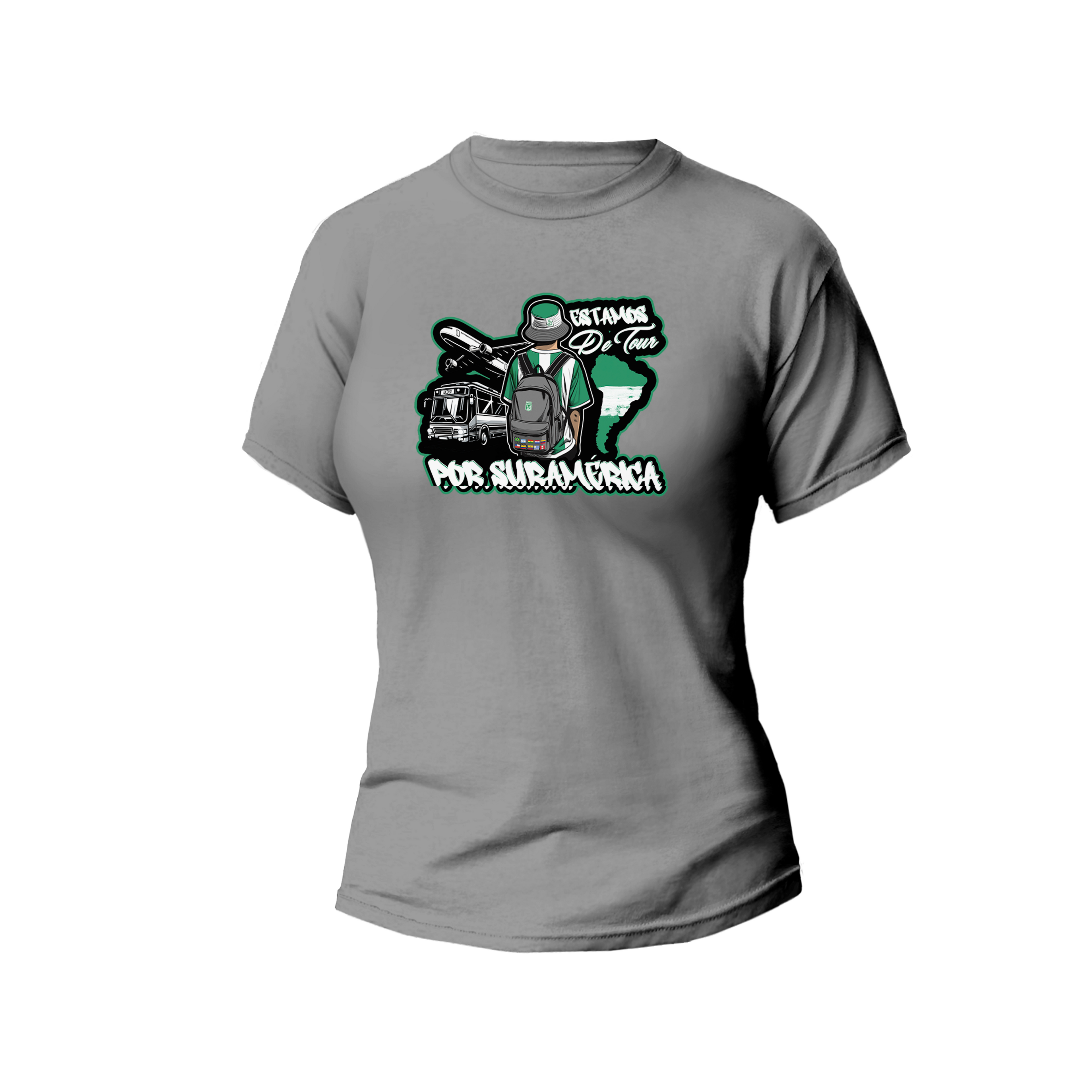 Camiseta Estamos de Tour por Suramérica