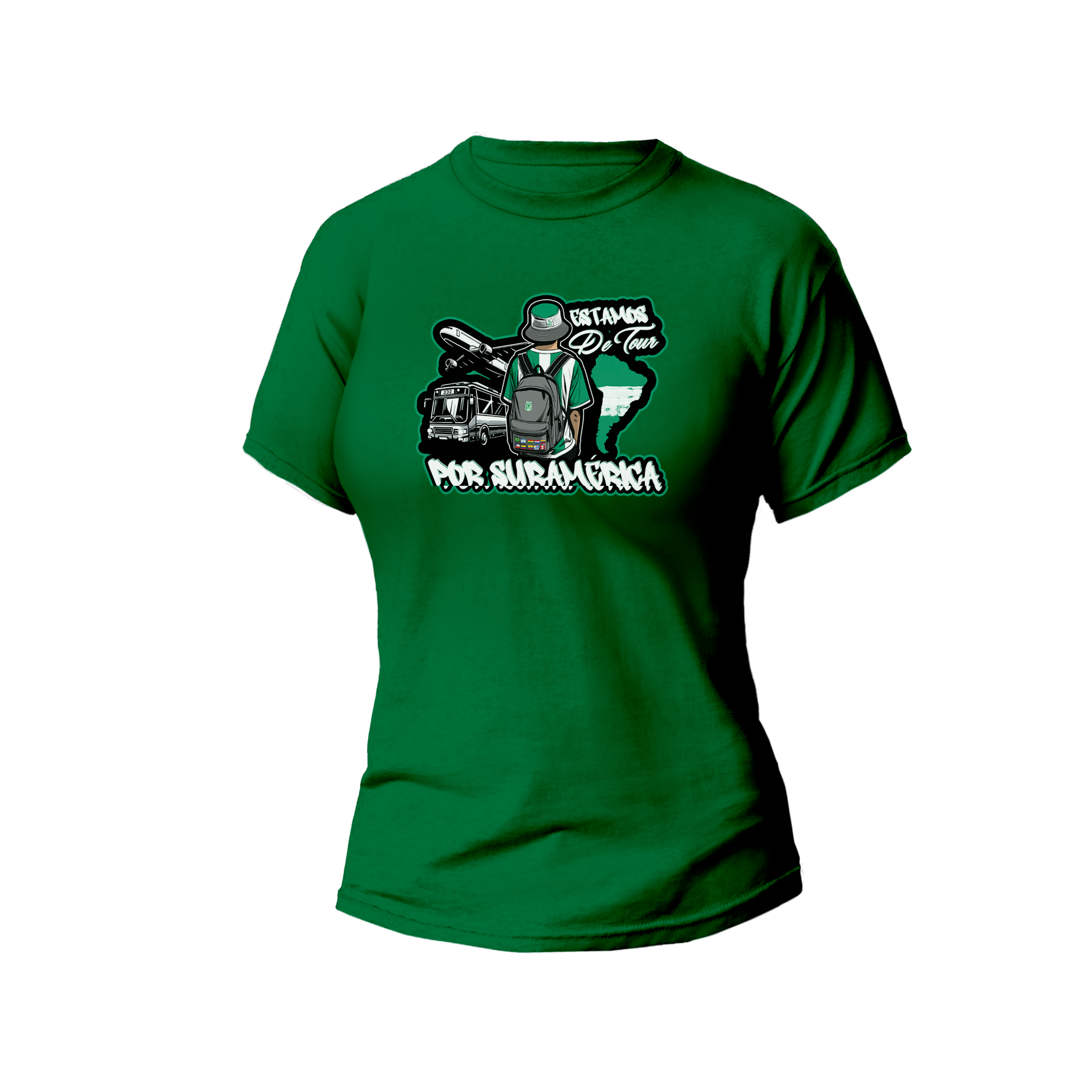 Camiseta Estamos de Tour por Suramérica