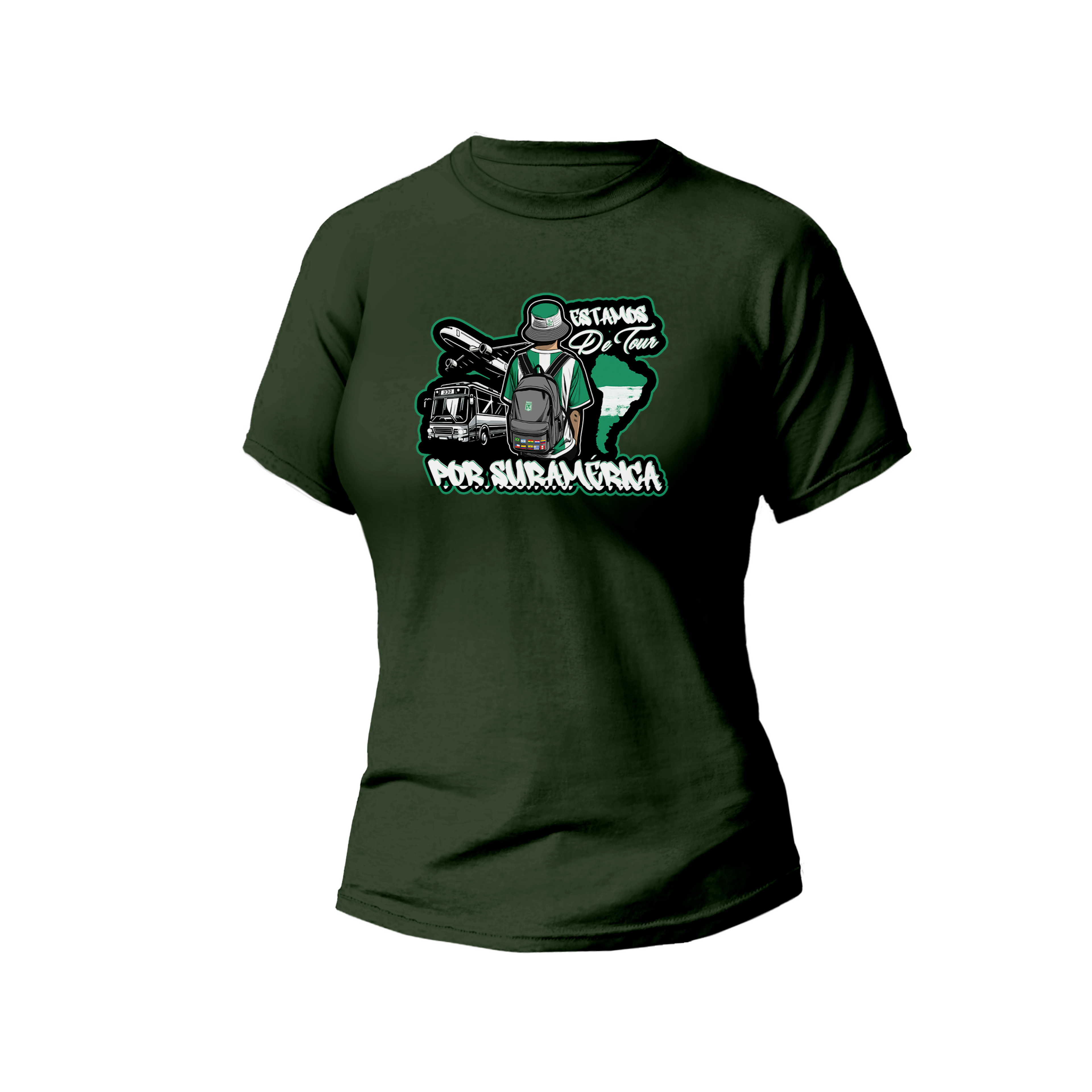 Camiseta Estamos de Tour por Suramérica