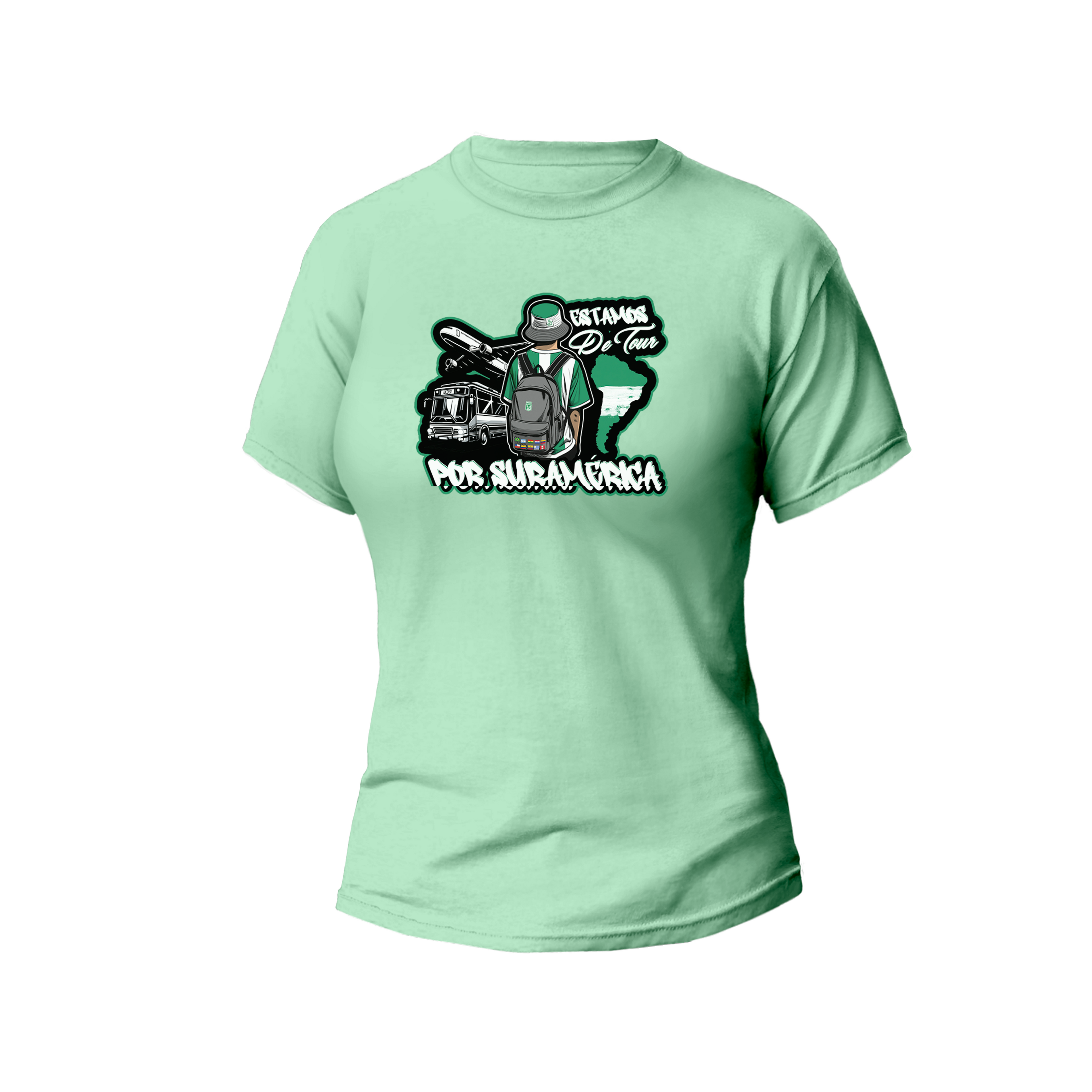 Camiseta Estamos de Tour por Suramérica