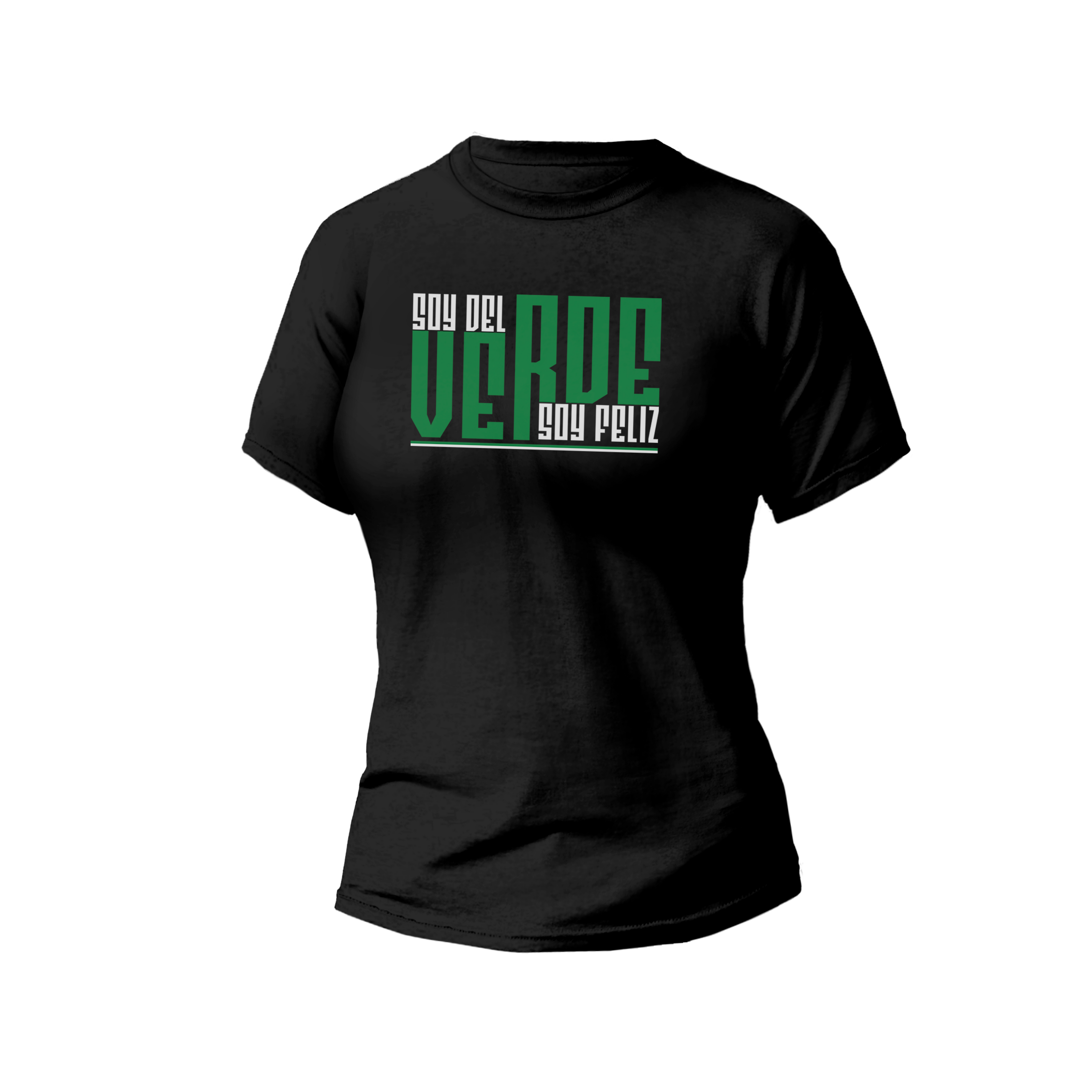 Camiseta Soy Del Verde Soy Feliz