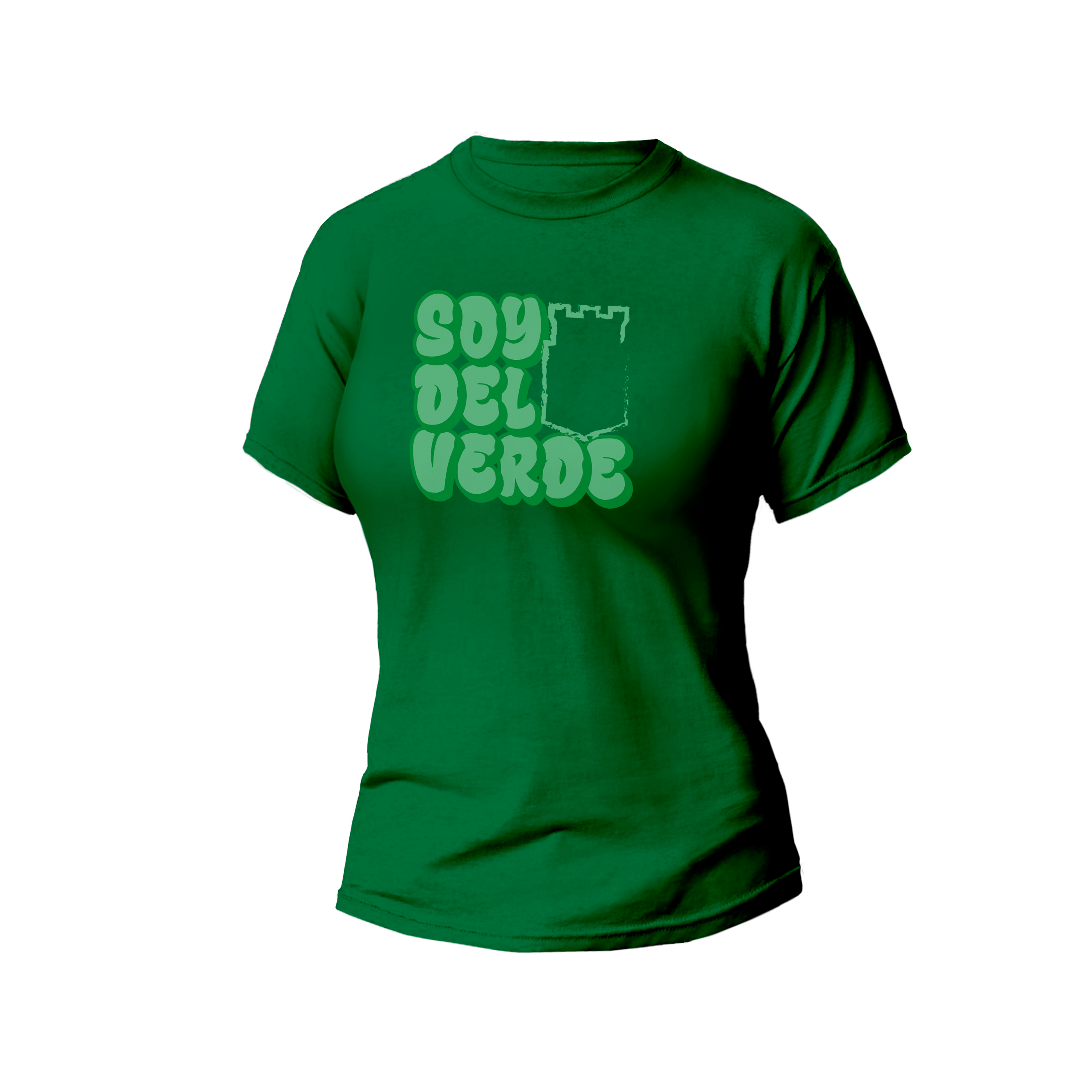 Camiseta Soy Del Verde