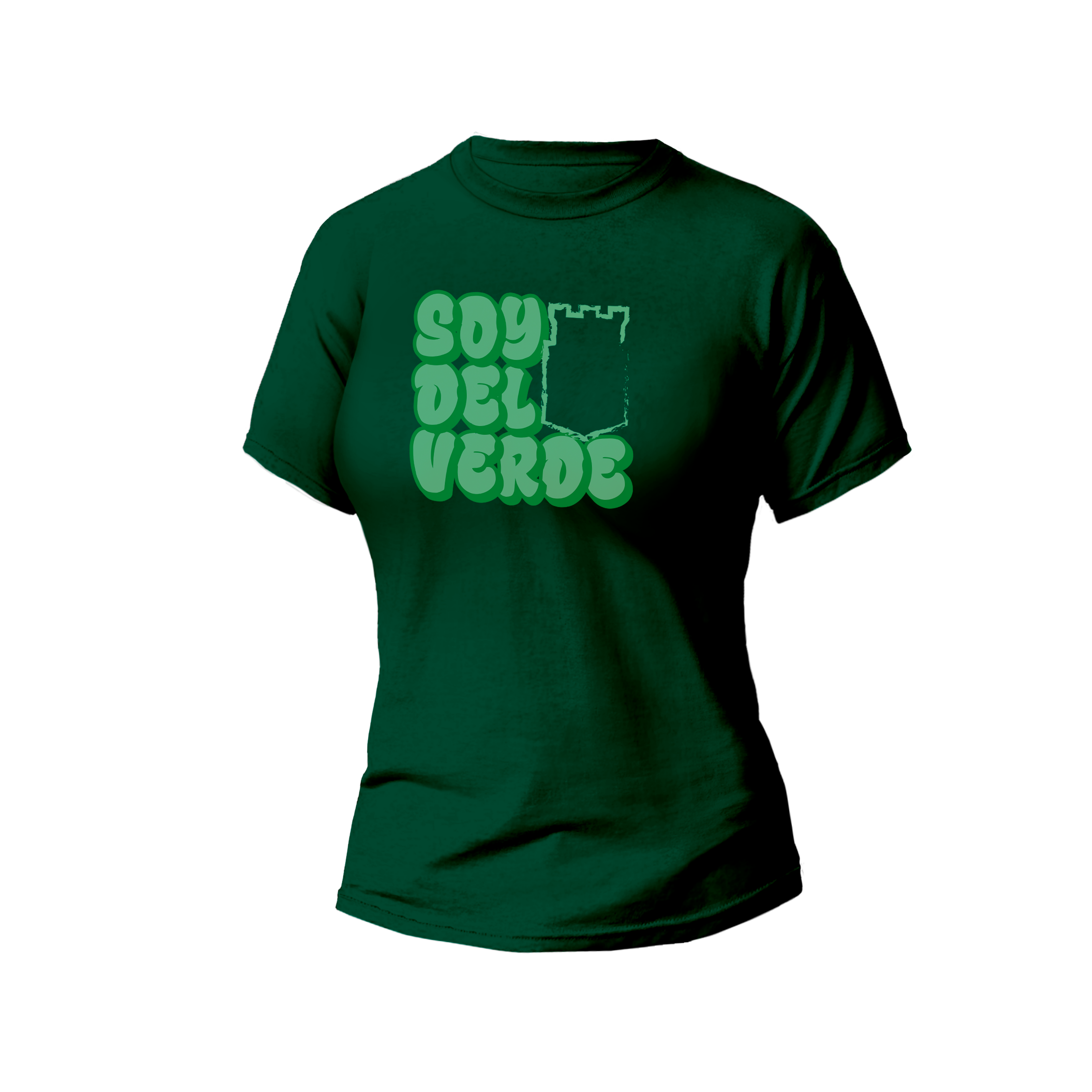 Camiseta Soy Del Verde