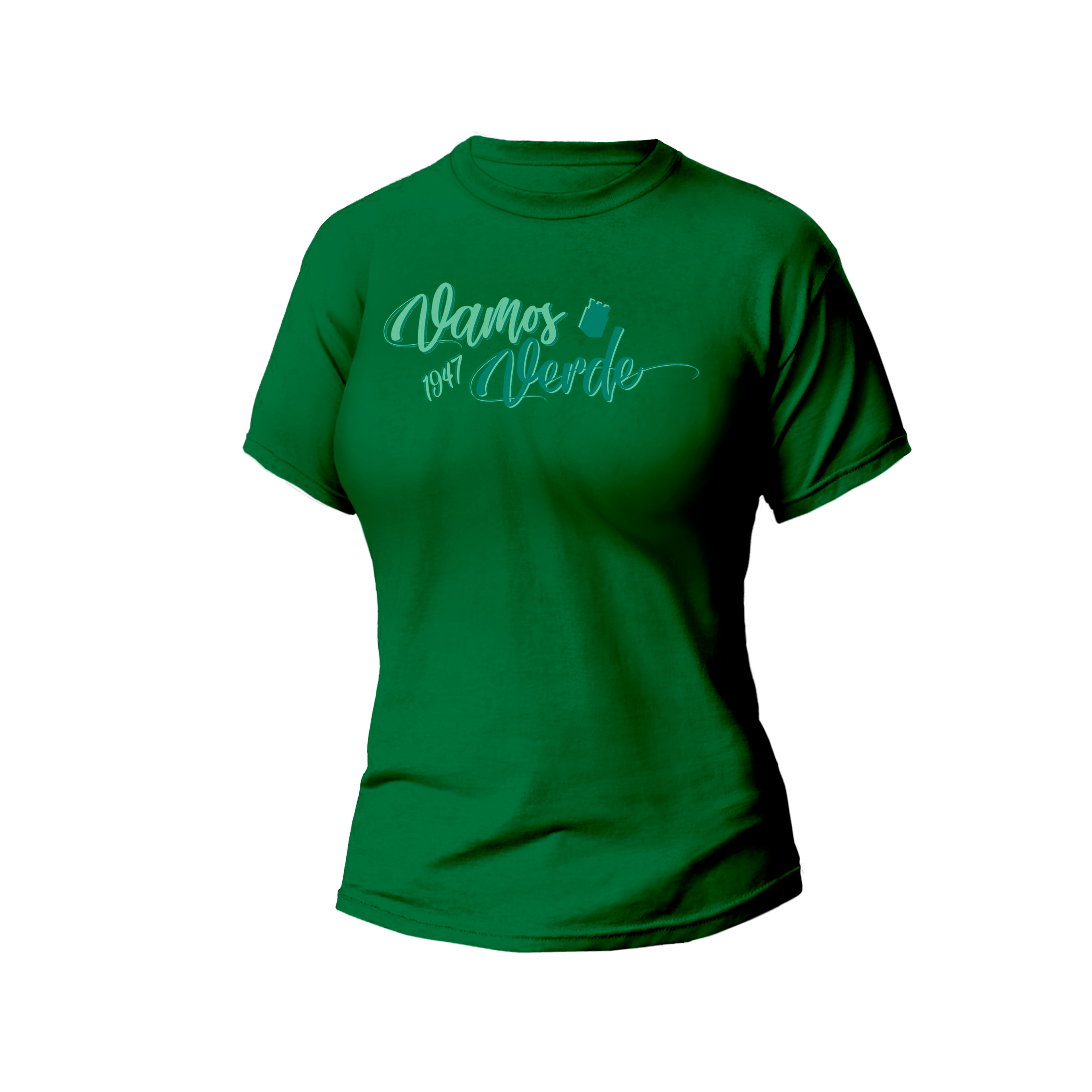 Camiseta Vamos Verde