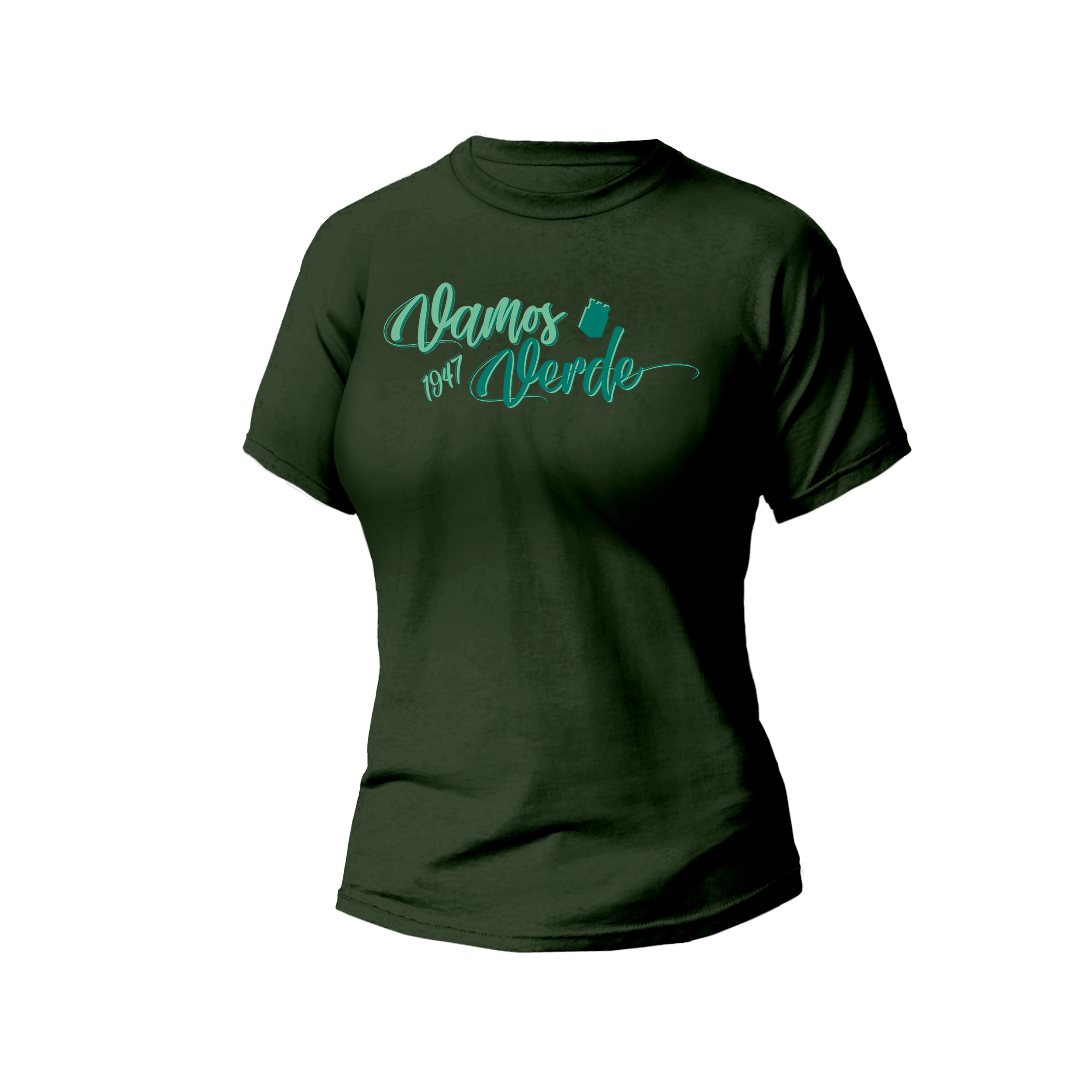 Camiseta Vamos Verde