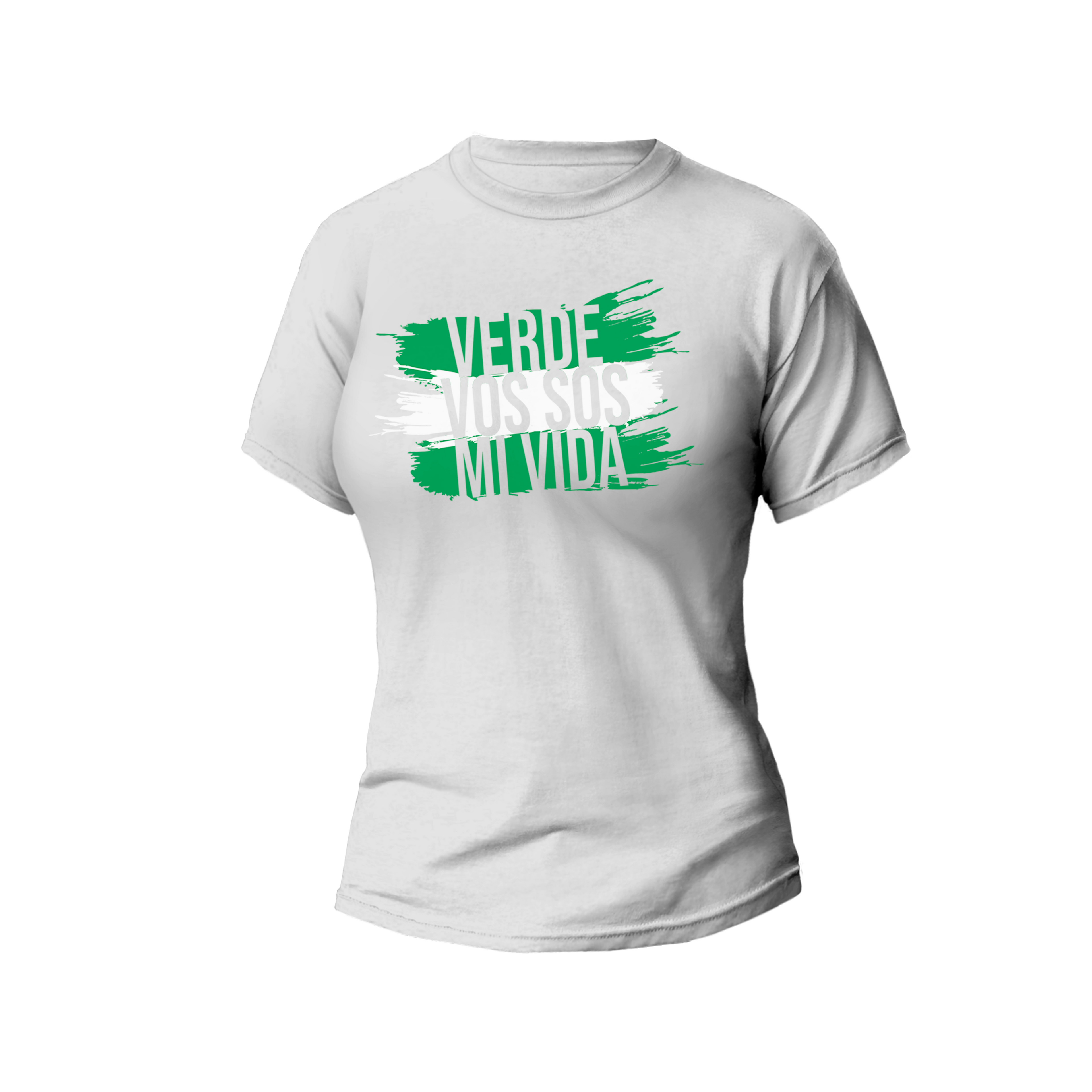 Camiseta Verde vos sos mi vida
