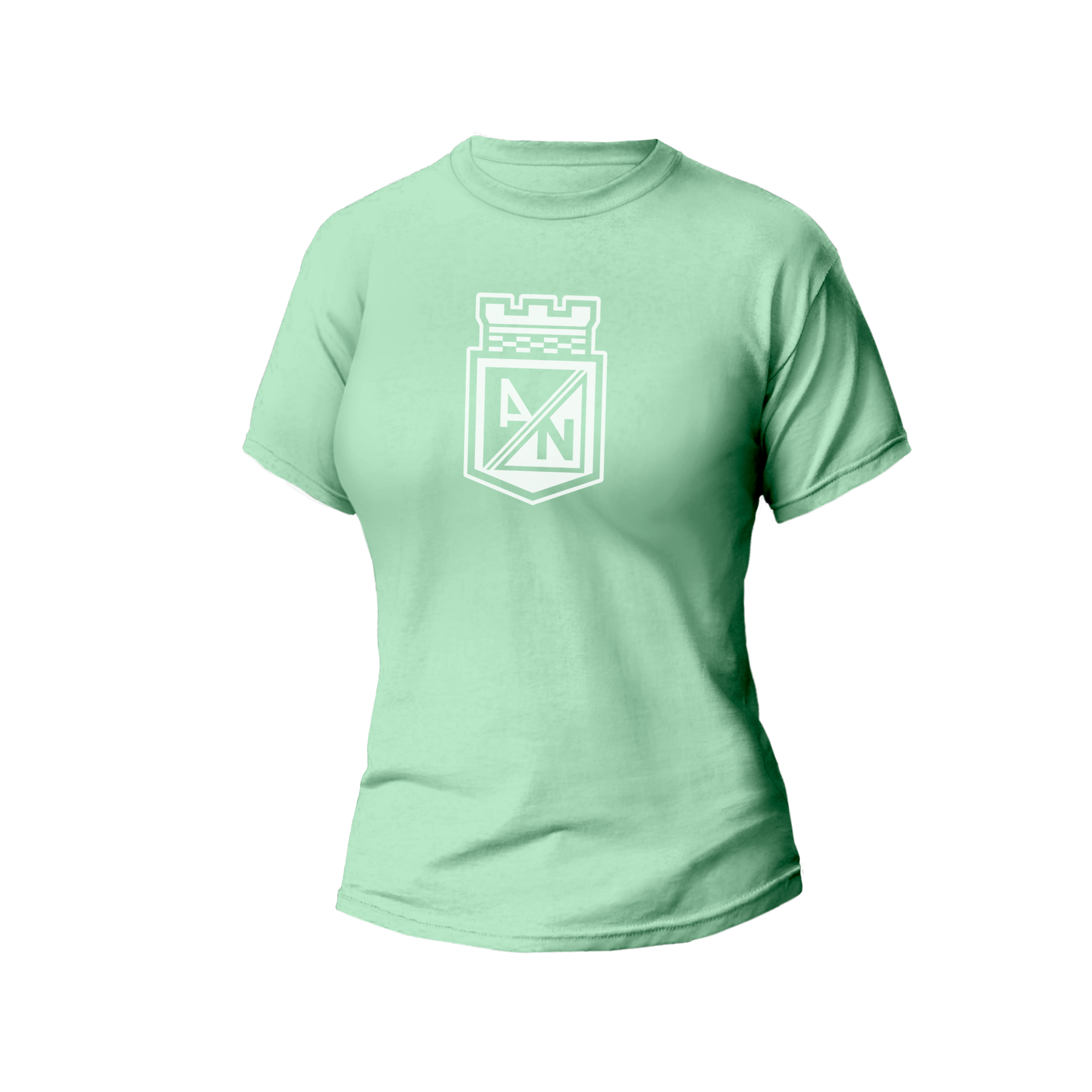 Camiseta Escudo Blanco Atlético Nacional