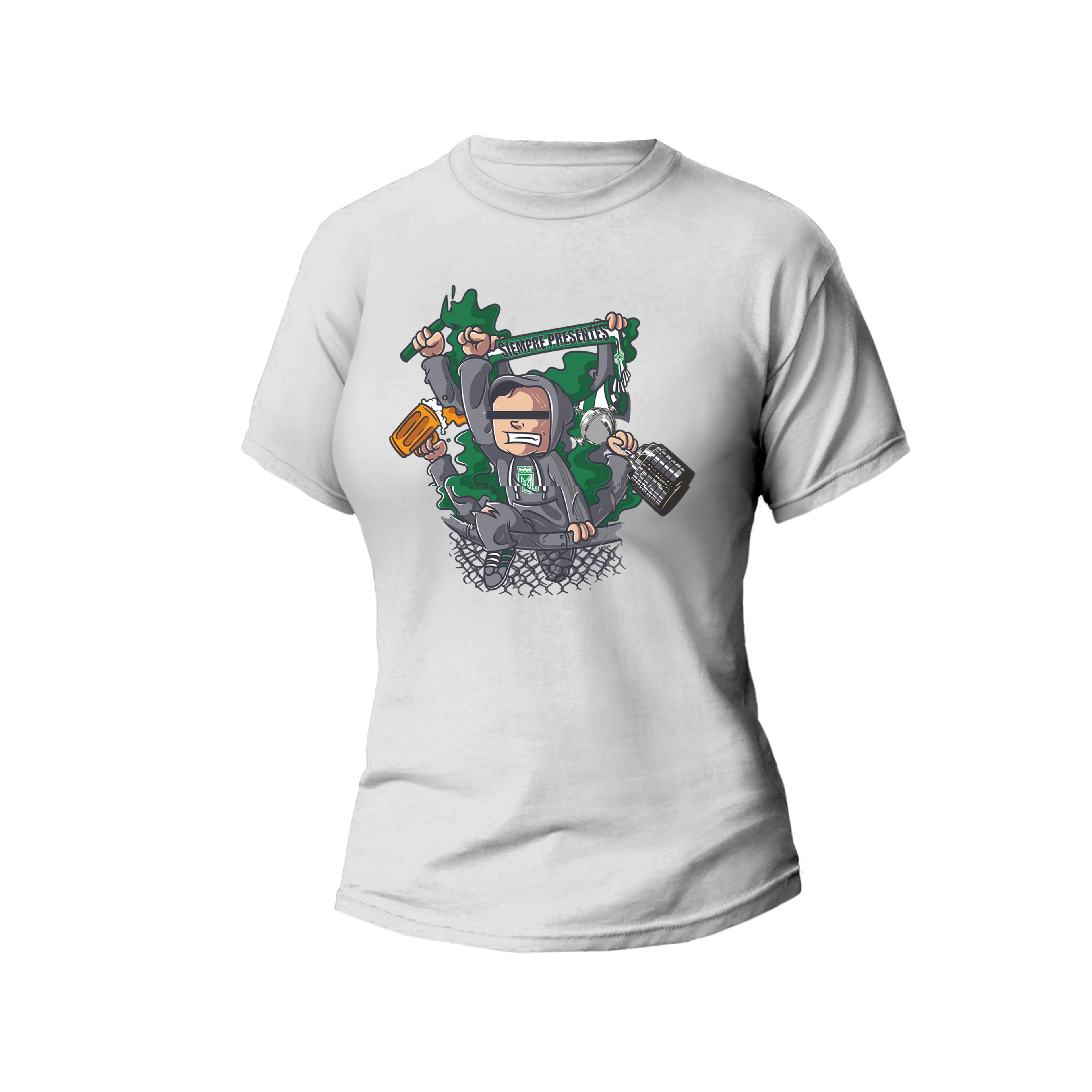 Camiseta Siempre Presentes Bufanda