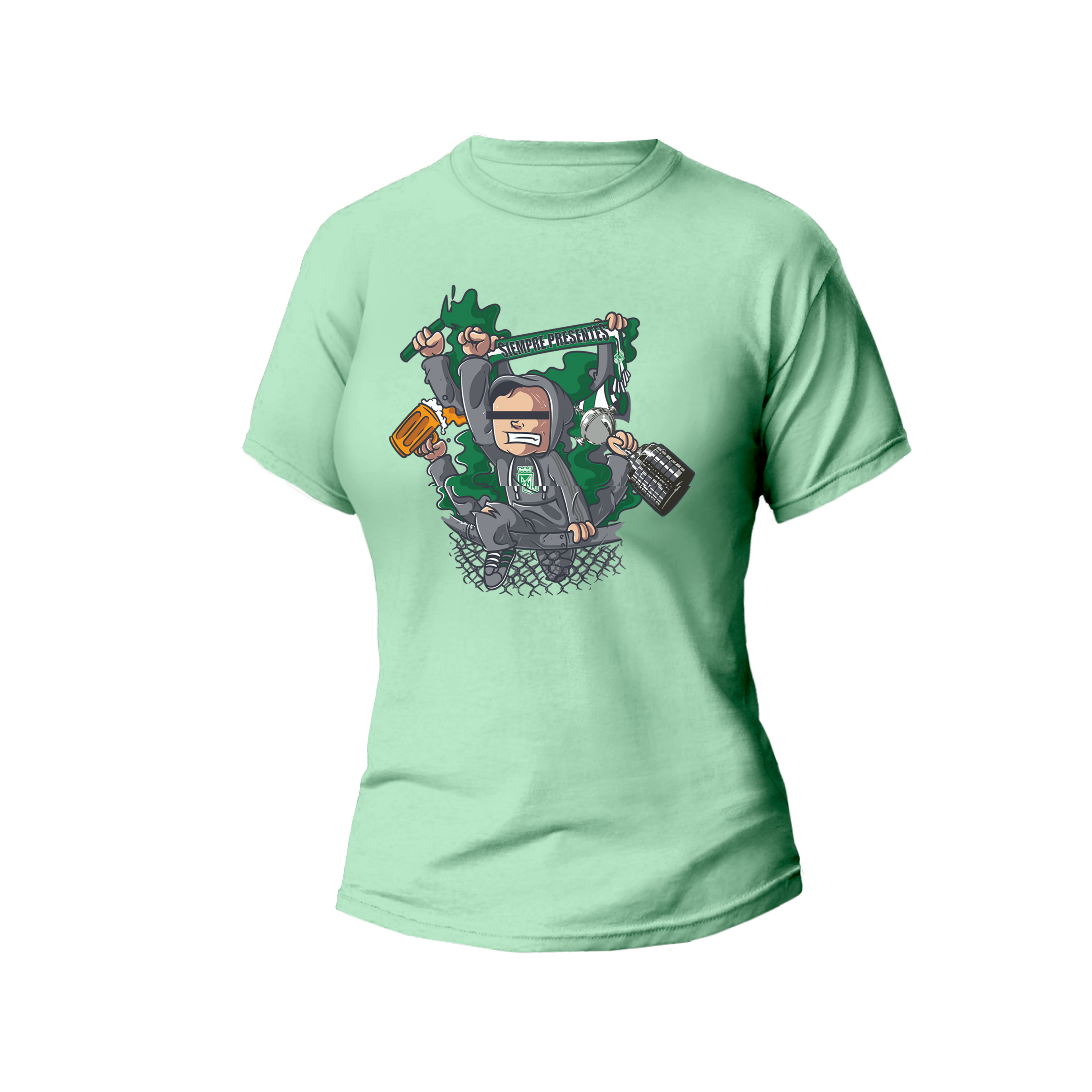 Camiseta Siempre Presentes Bufanda