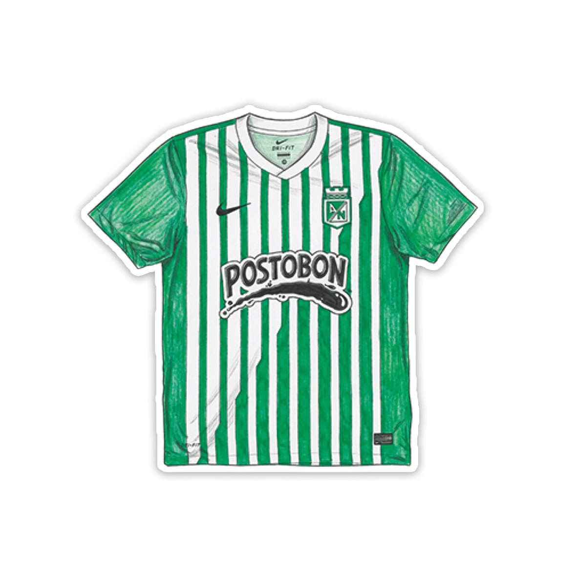 Calcomanía Camiseta 2013
