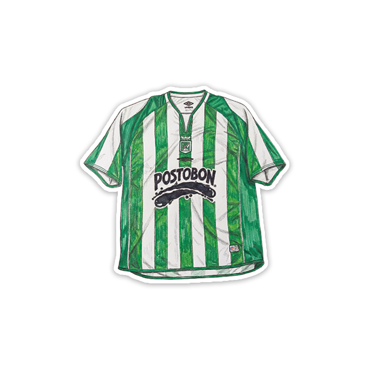 Calcomanía Camiseta 2005