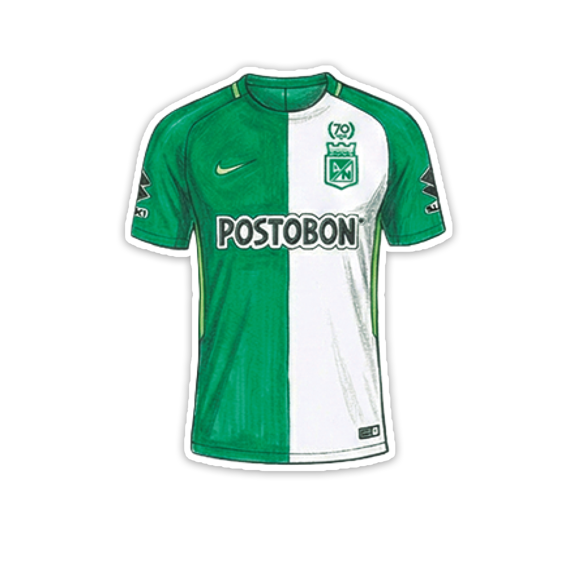 Calcomanía Camiseta 2017