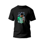 Camiseta Cardona besando el escudo