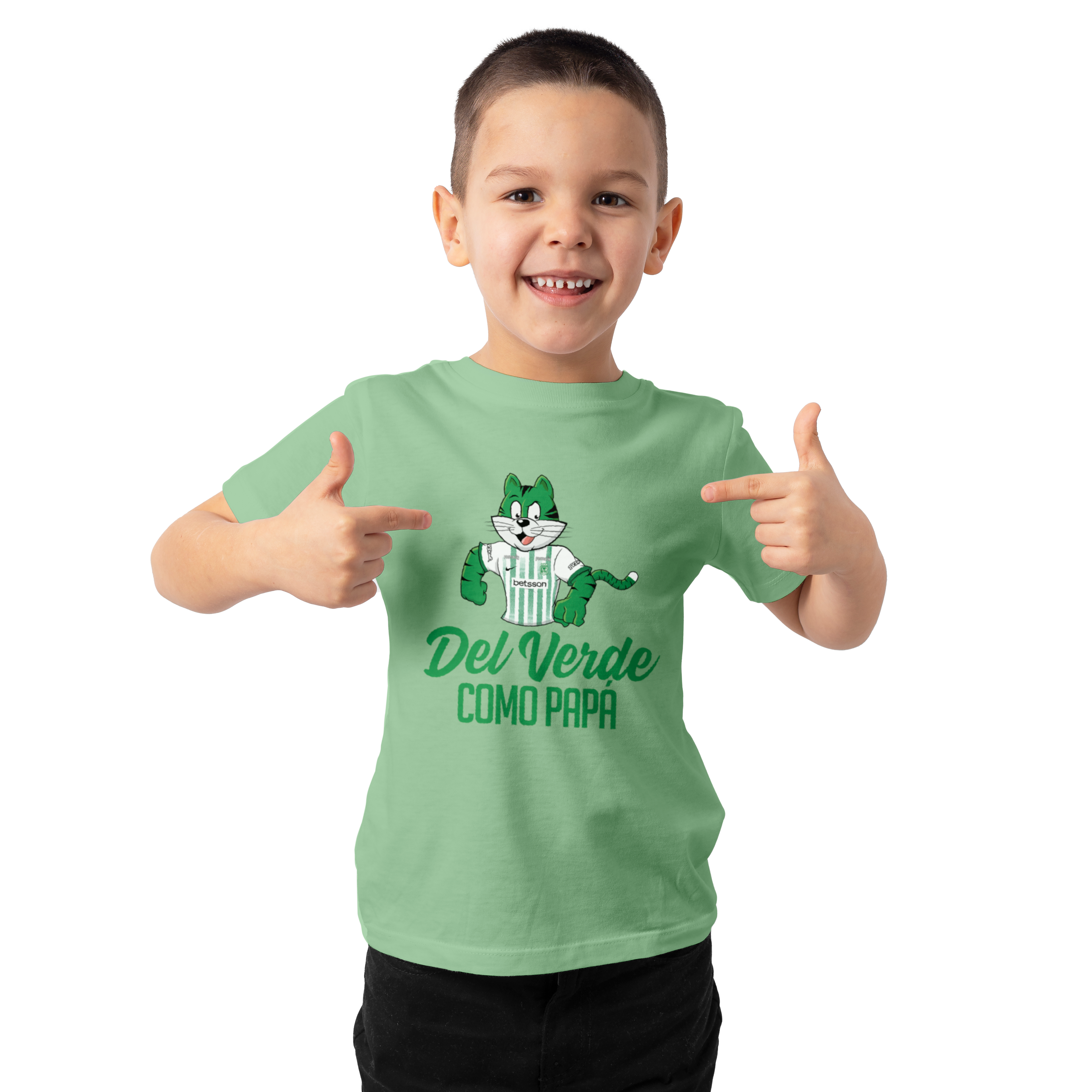 Camiseta Del Verde como Papá