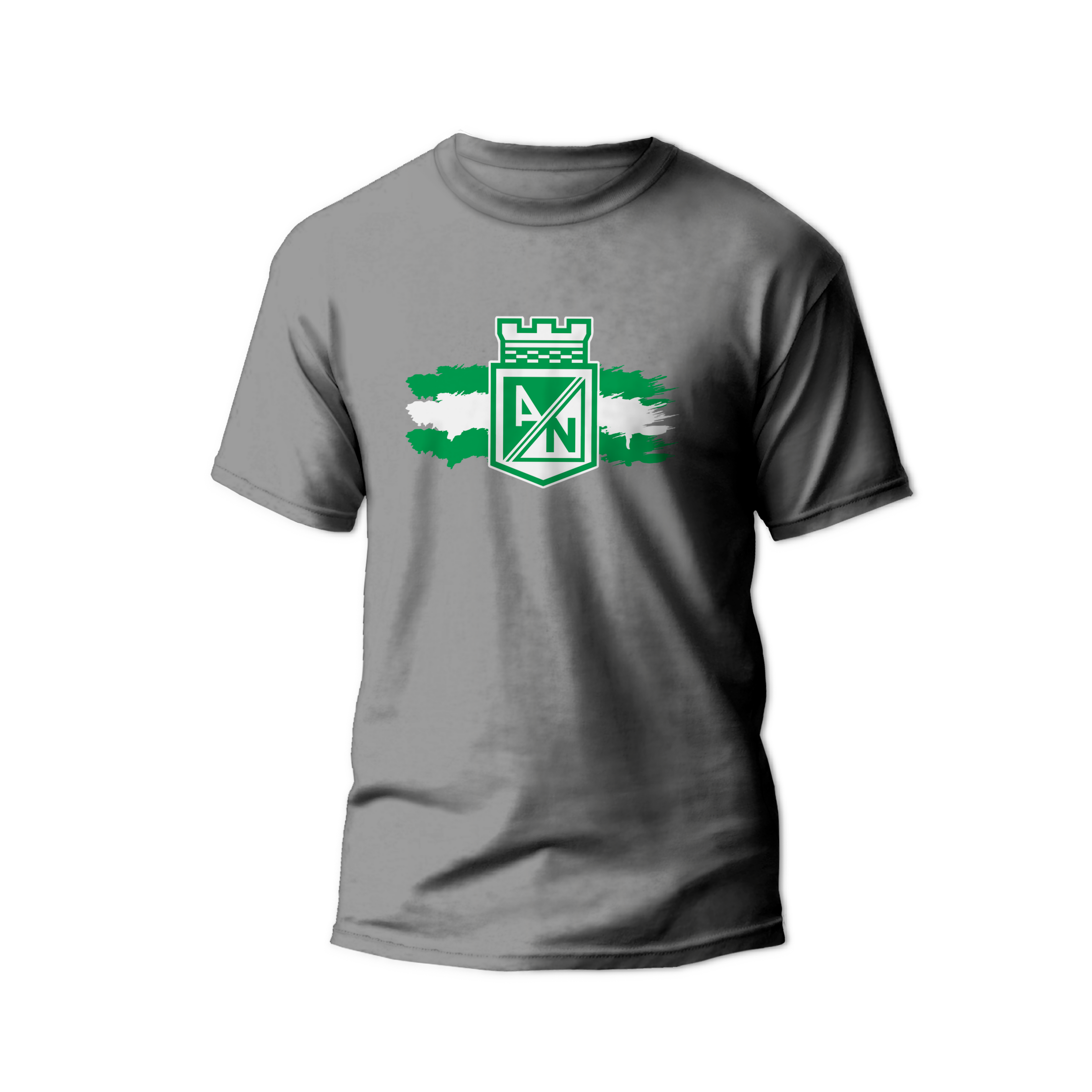 Camiseta Pintura Escudo Atlético Nacional