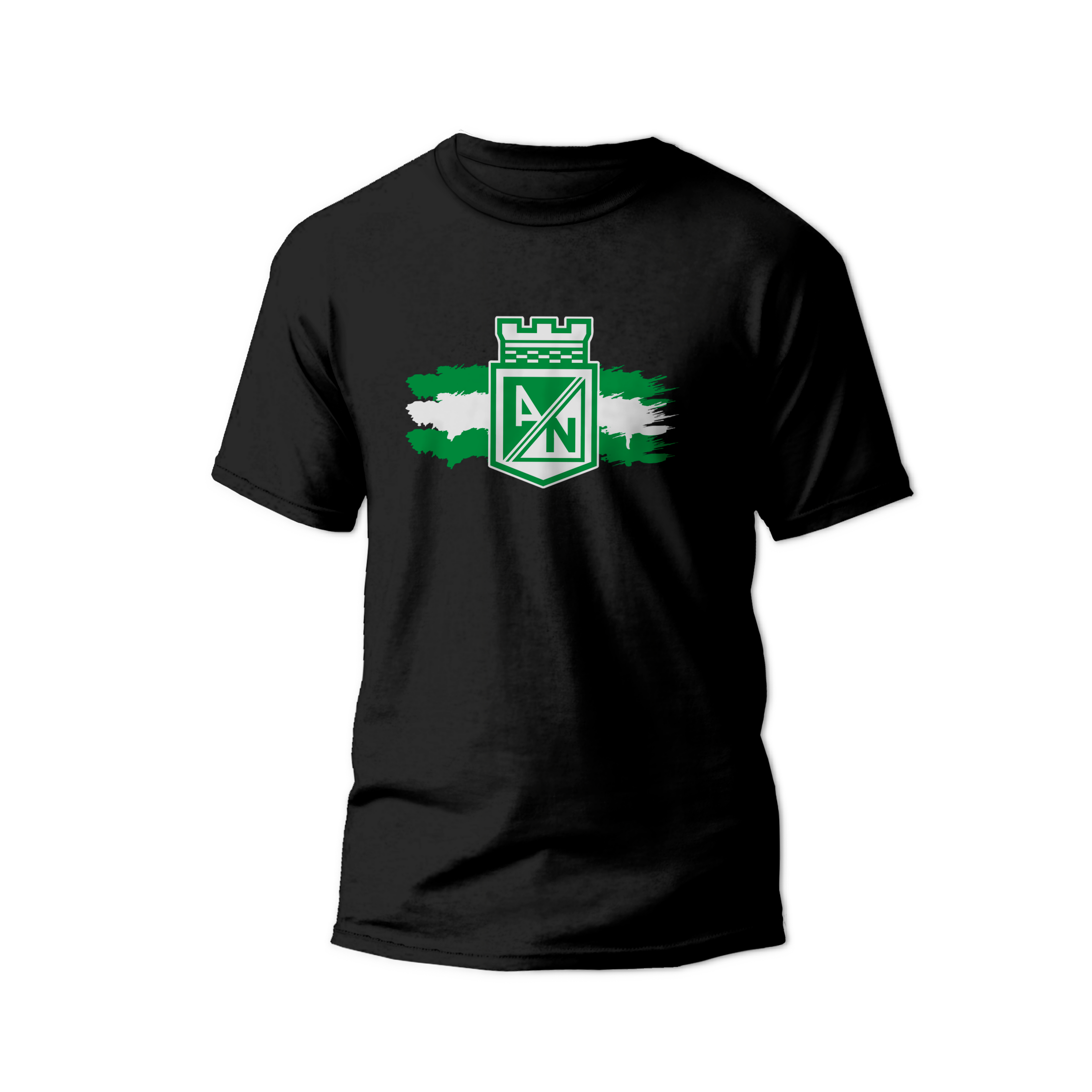 Camiseta Pintura Escudo Atlético Nacional