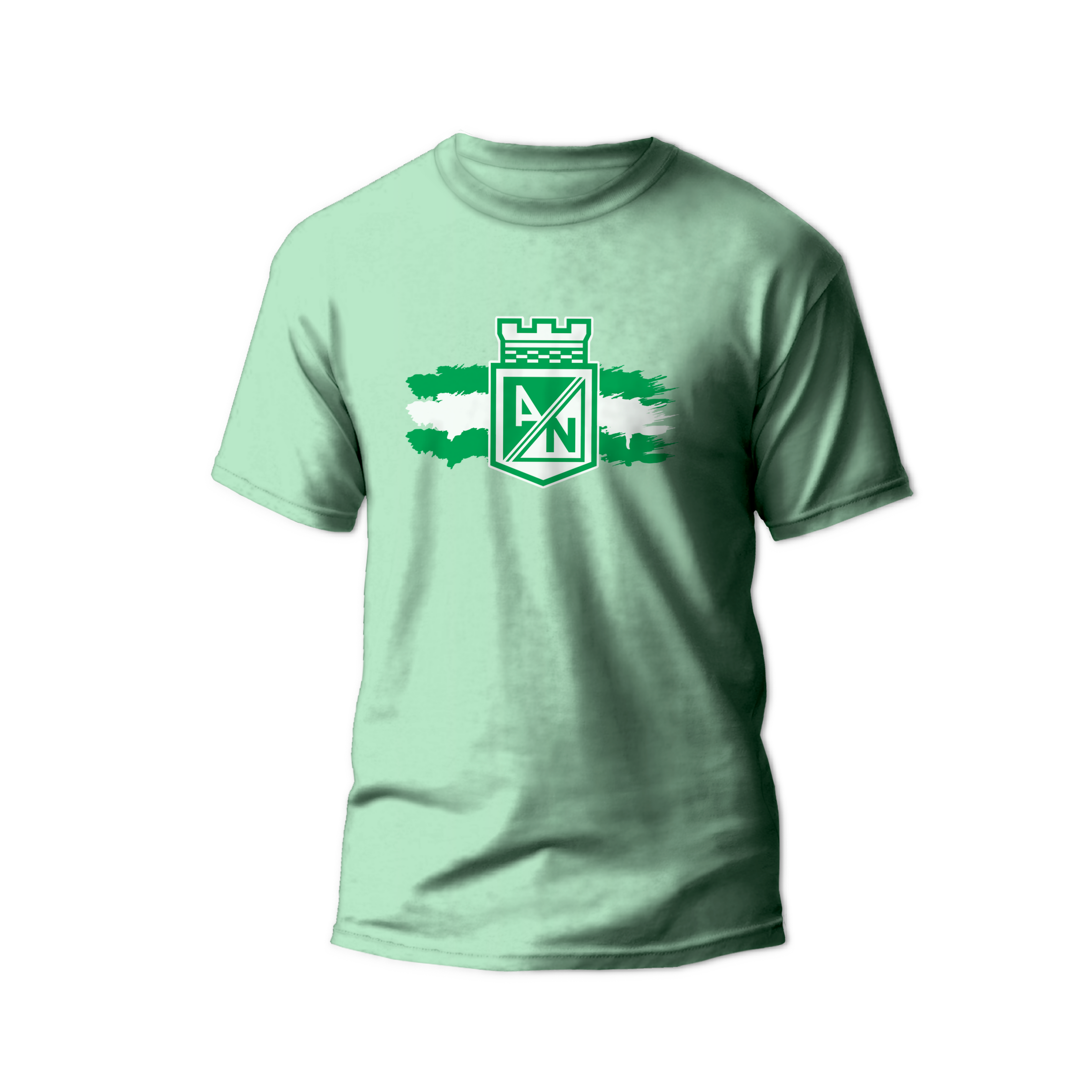 Camiseta Pintura Escudo Atlético Nacional