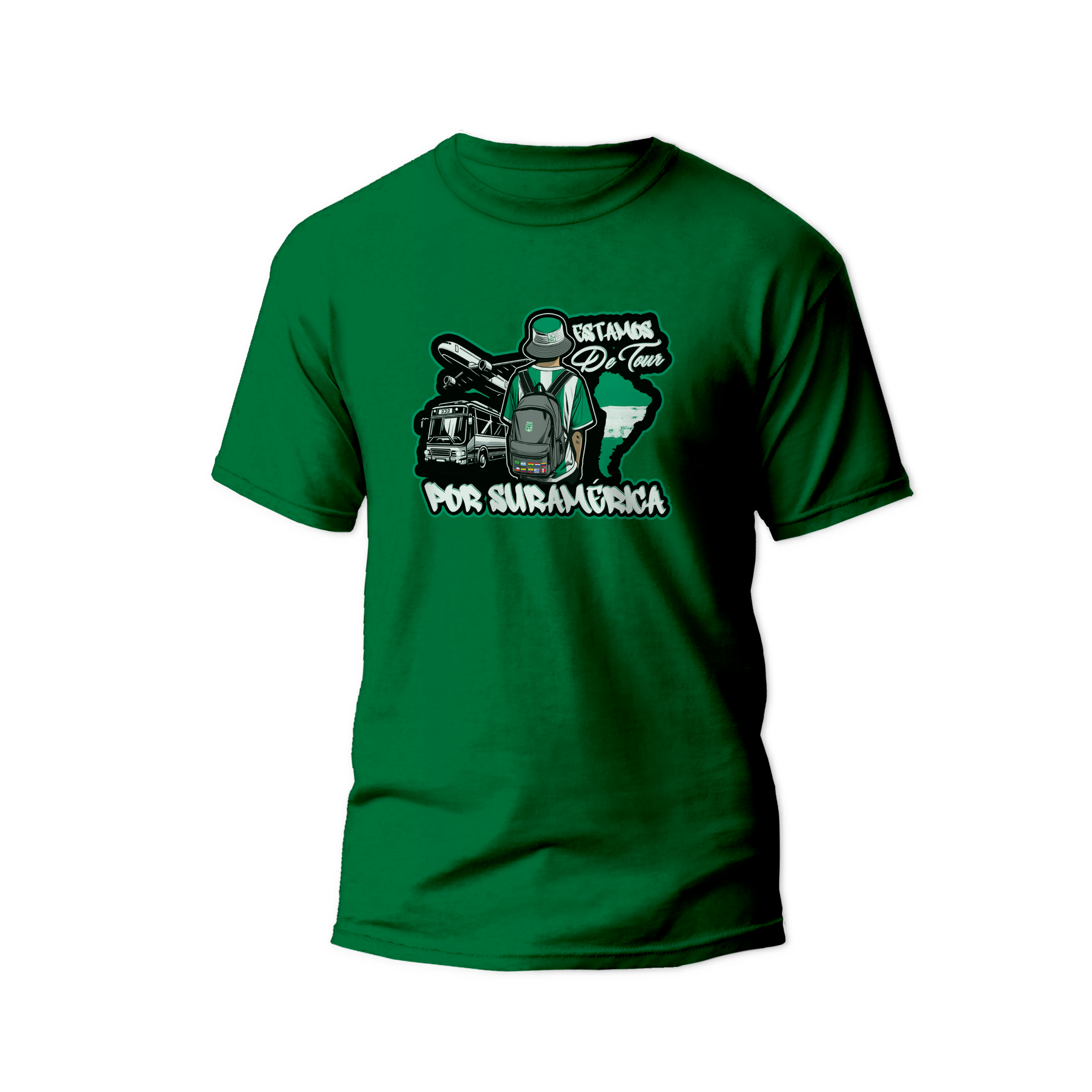Camiseta Estamos de Tour por Suramérica