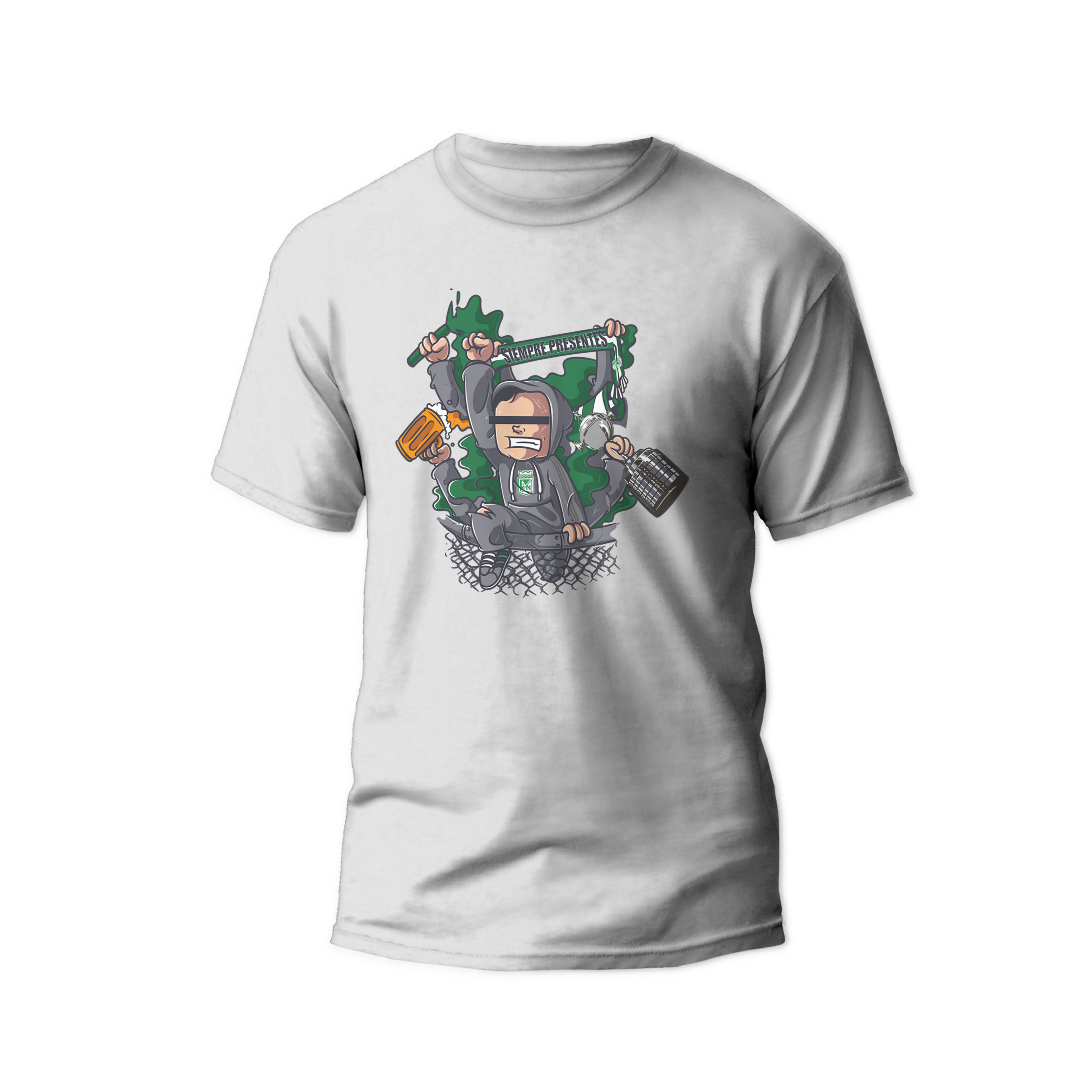 Camiseta Siempre Presentes Bufanda