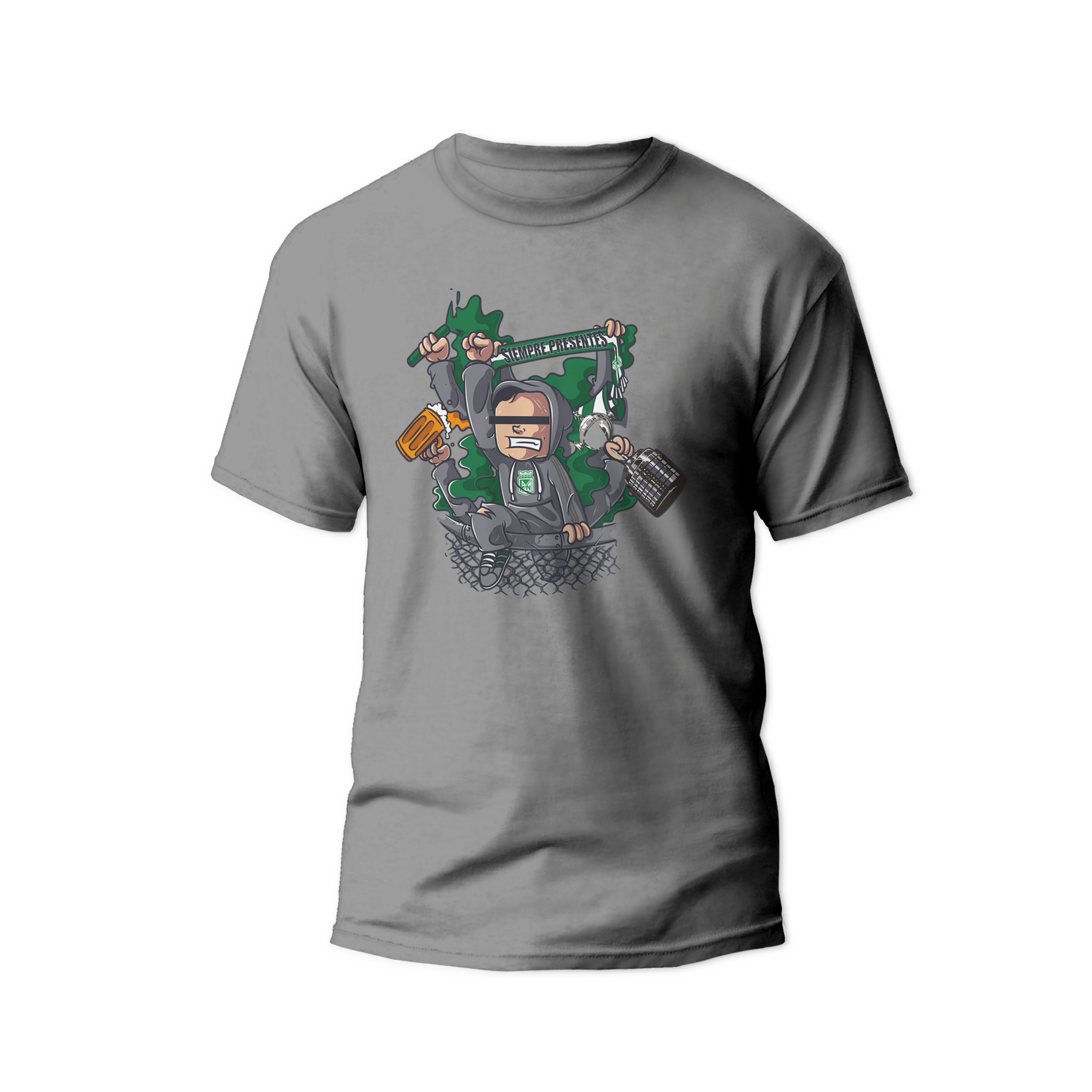 Camiseta Siempre Presentes Bufanda