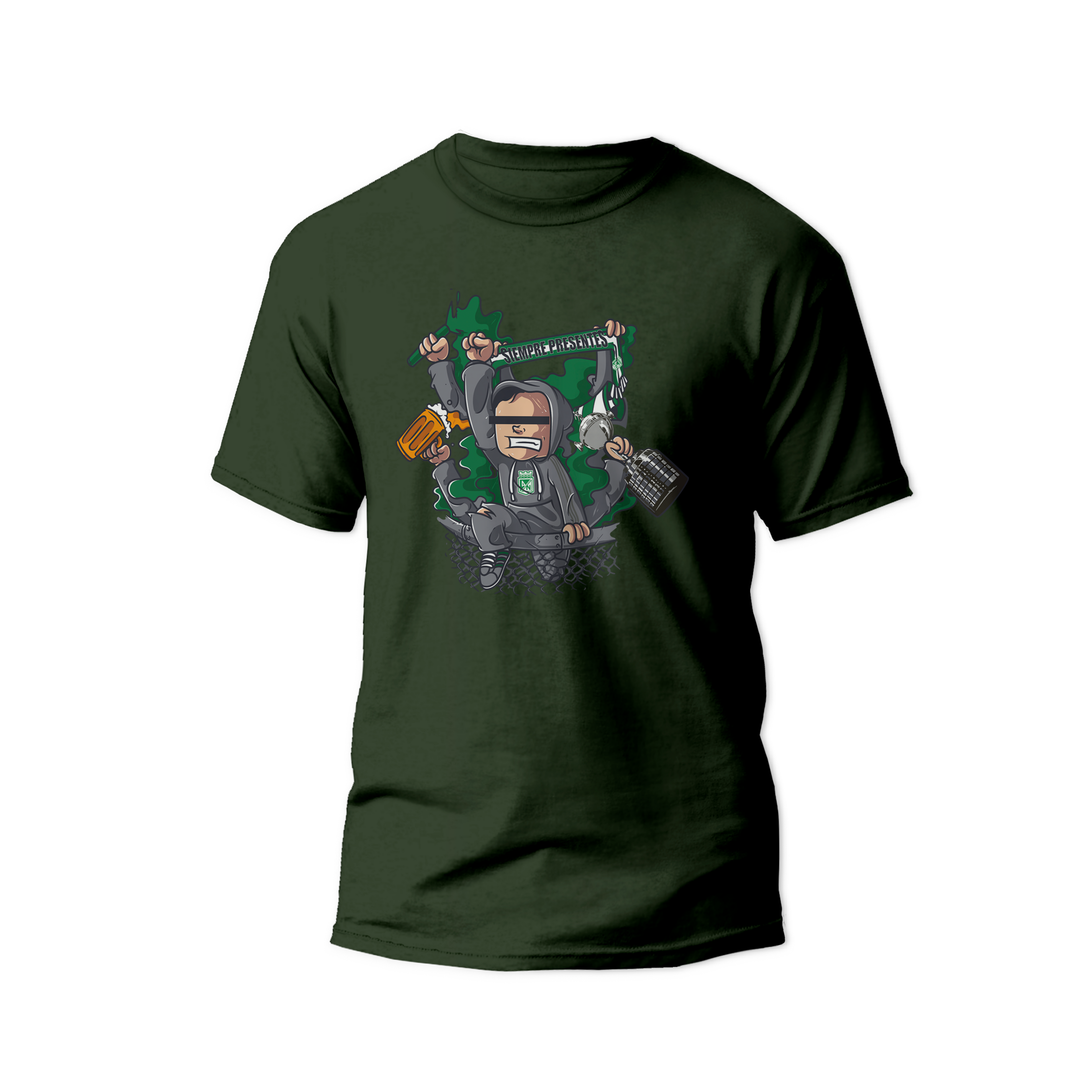 Camiseta Siempre Presentes Bufanda