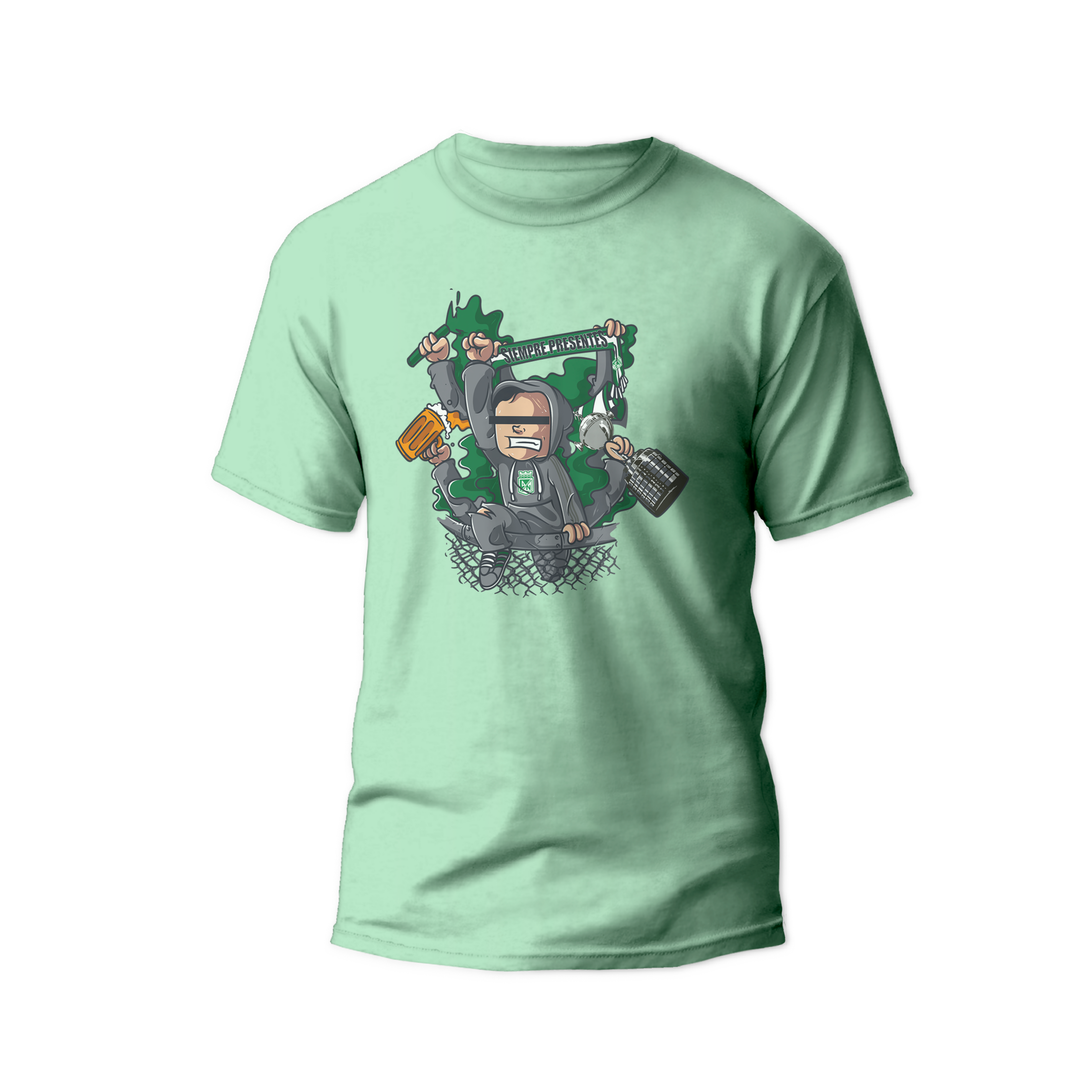 Camiseta Siempre Presentes Bufanda