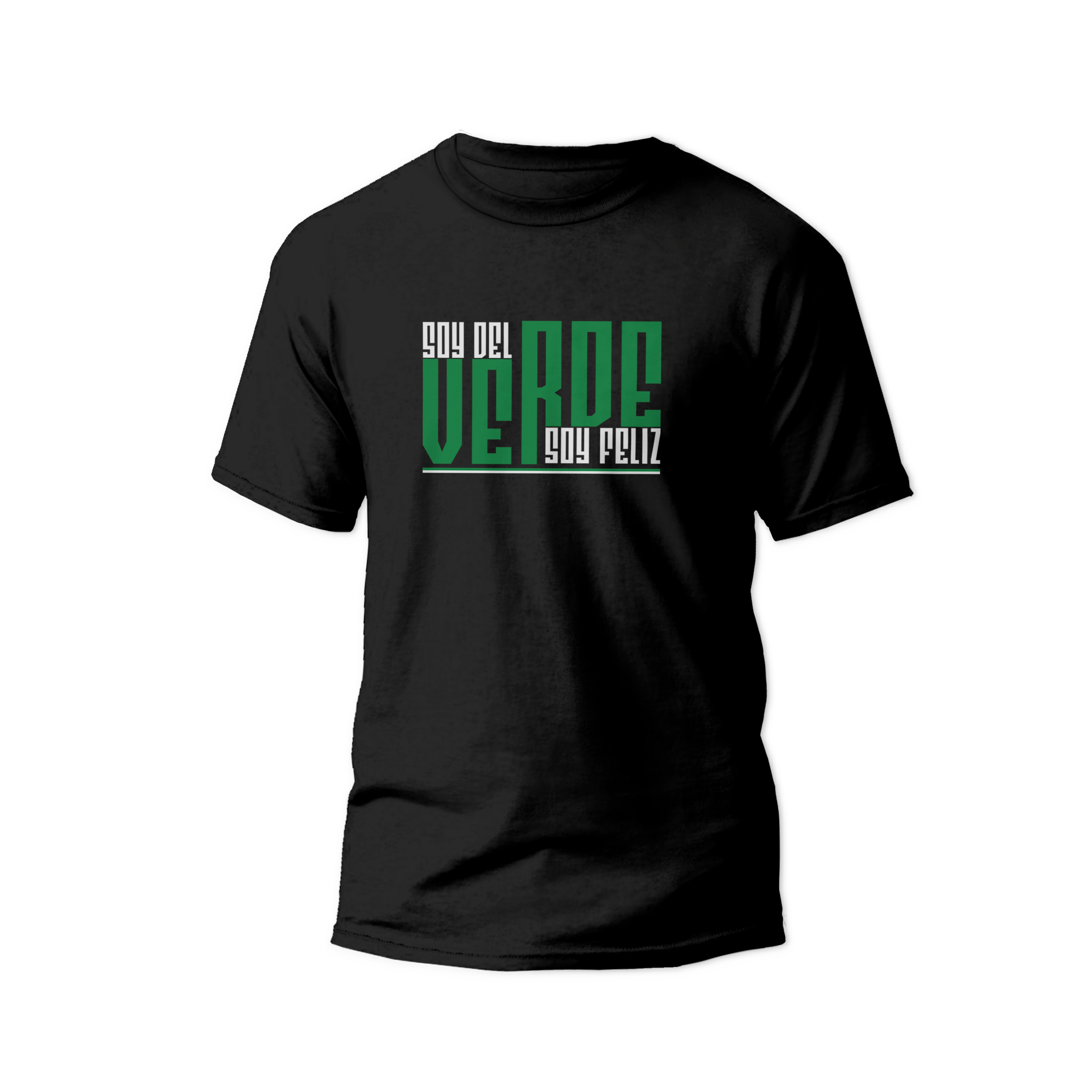 Camiseta Soy Del Verde Soy Feliz