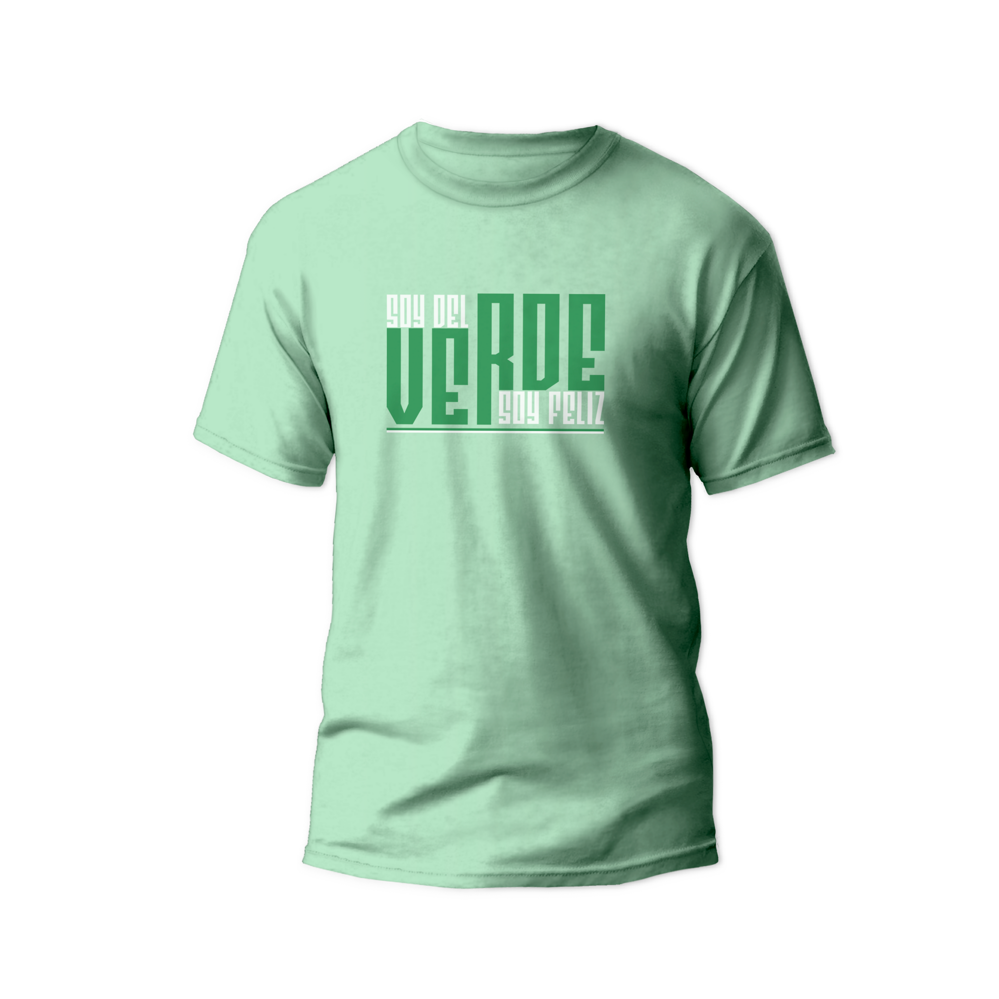 Camiseta Soy Del Verde Soy Feliz