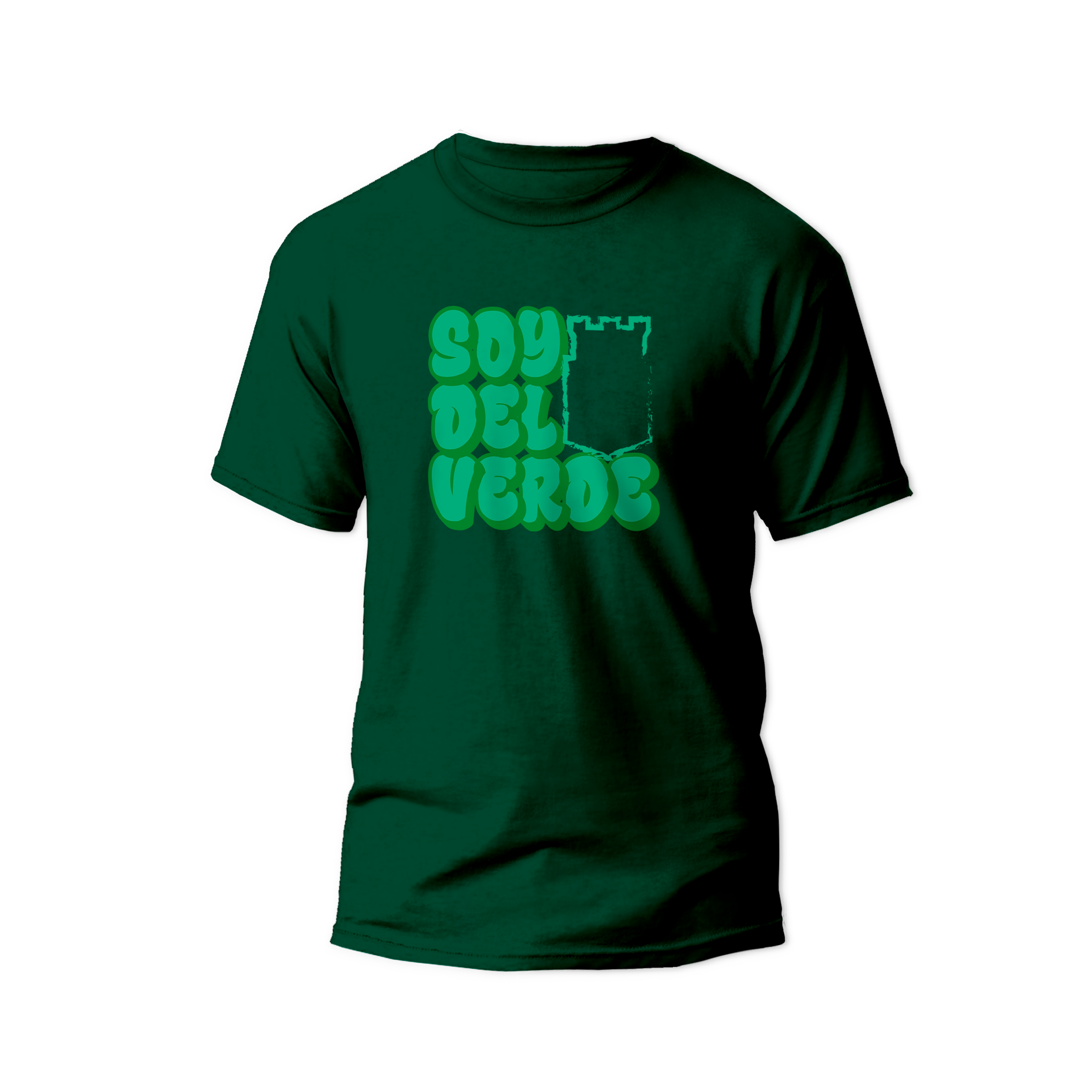 Camiseta Soy Del Verde