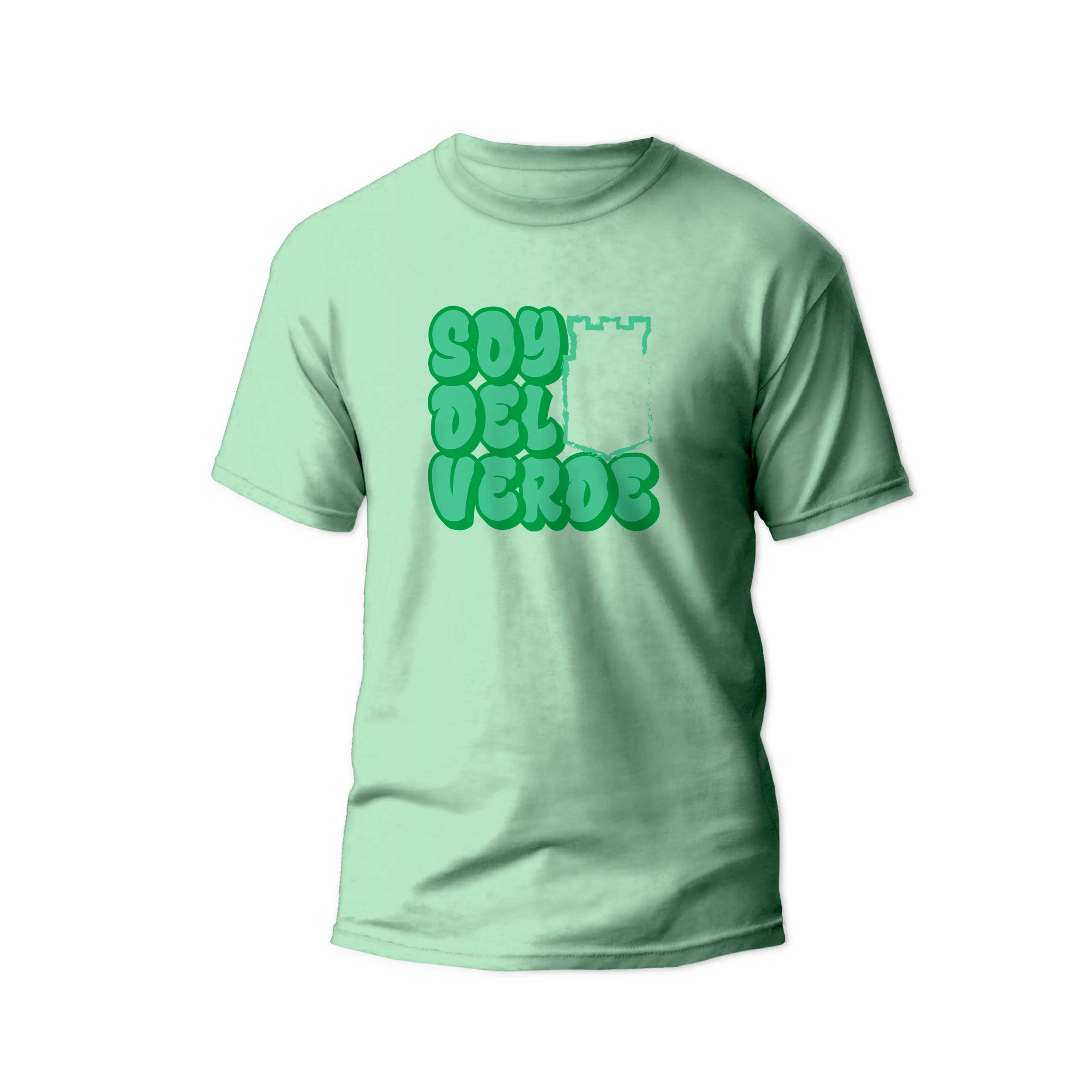 Camiseta Soy Del Verde