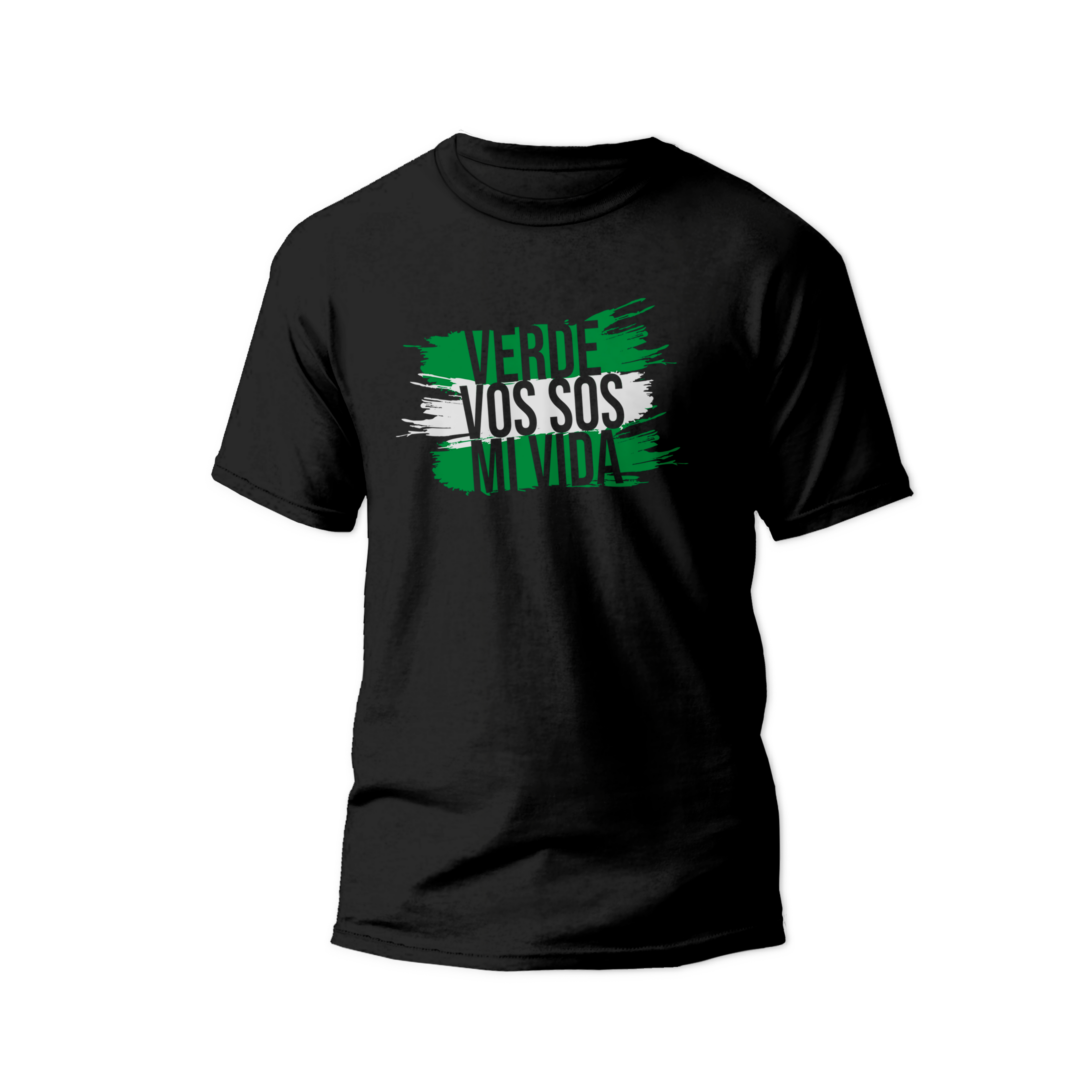 Camiseta Verde vos sos mi vida