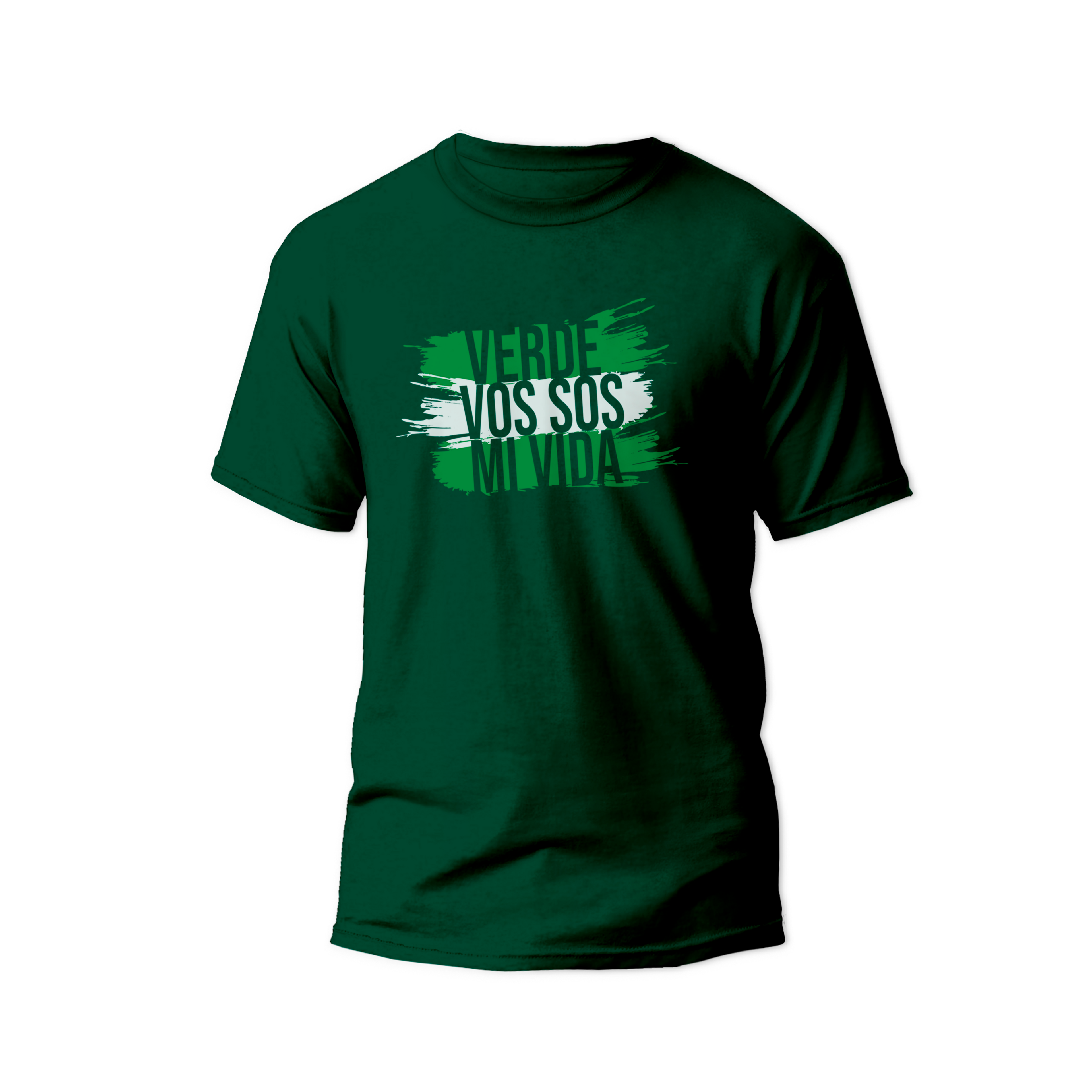 Camiseta Verde vos sos mi vida