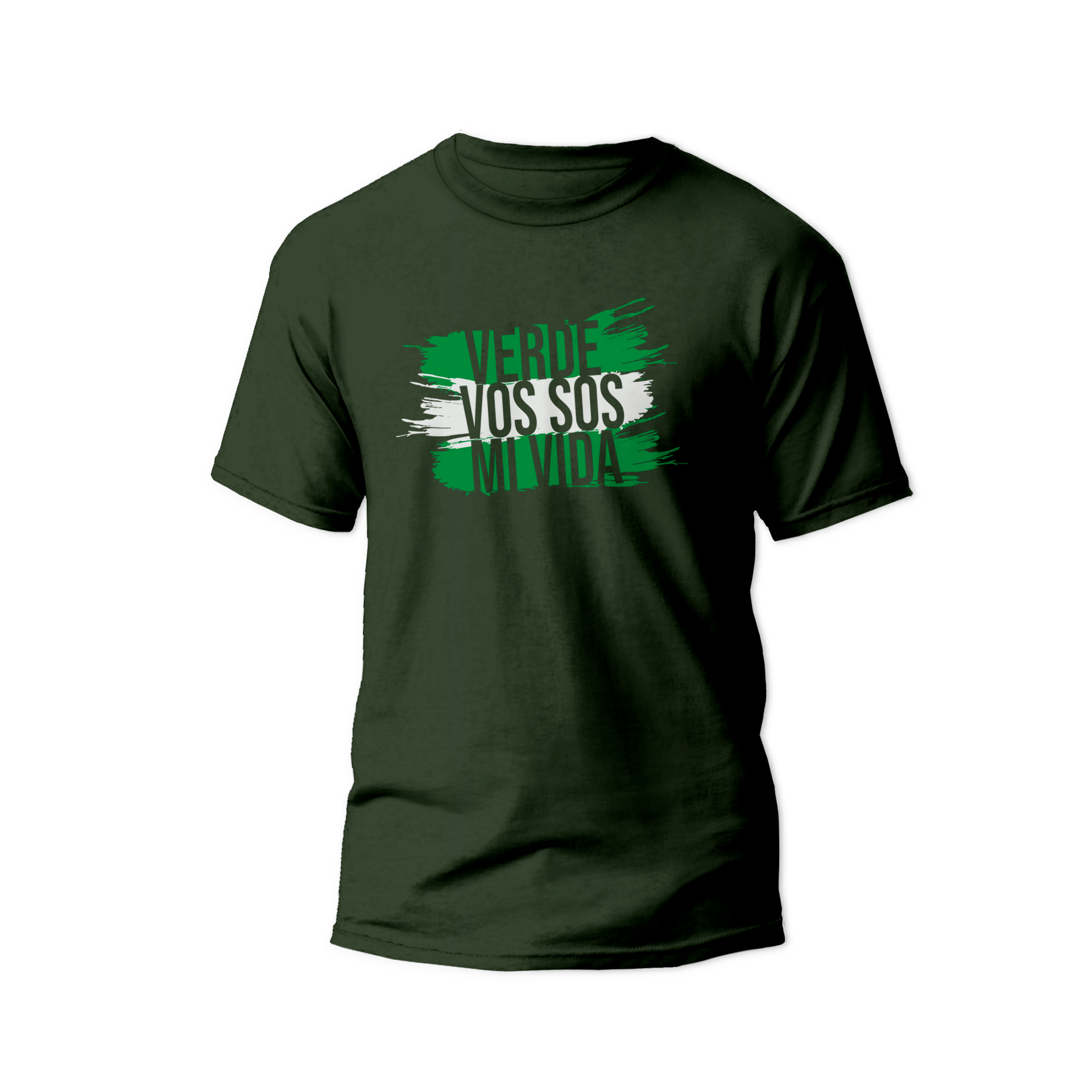 Camiseta Verde vos sos mi vida