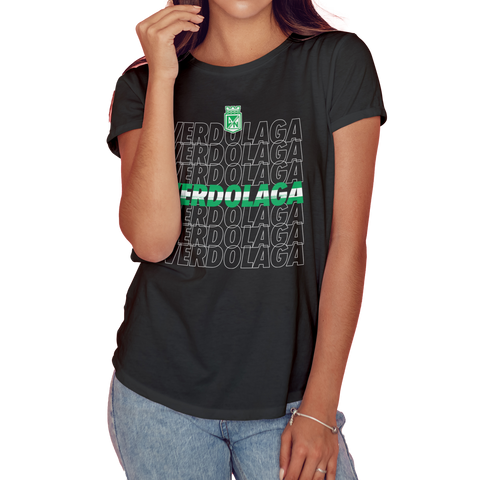 Camiseta Verdolaga líneas