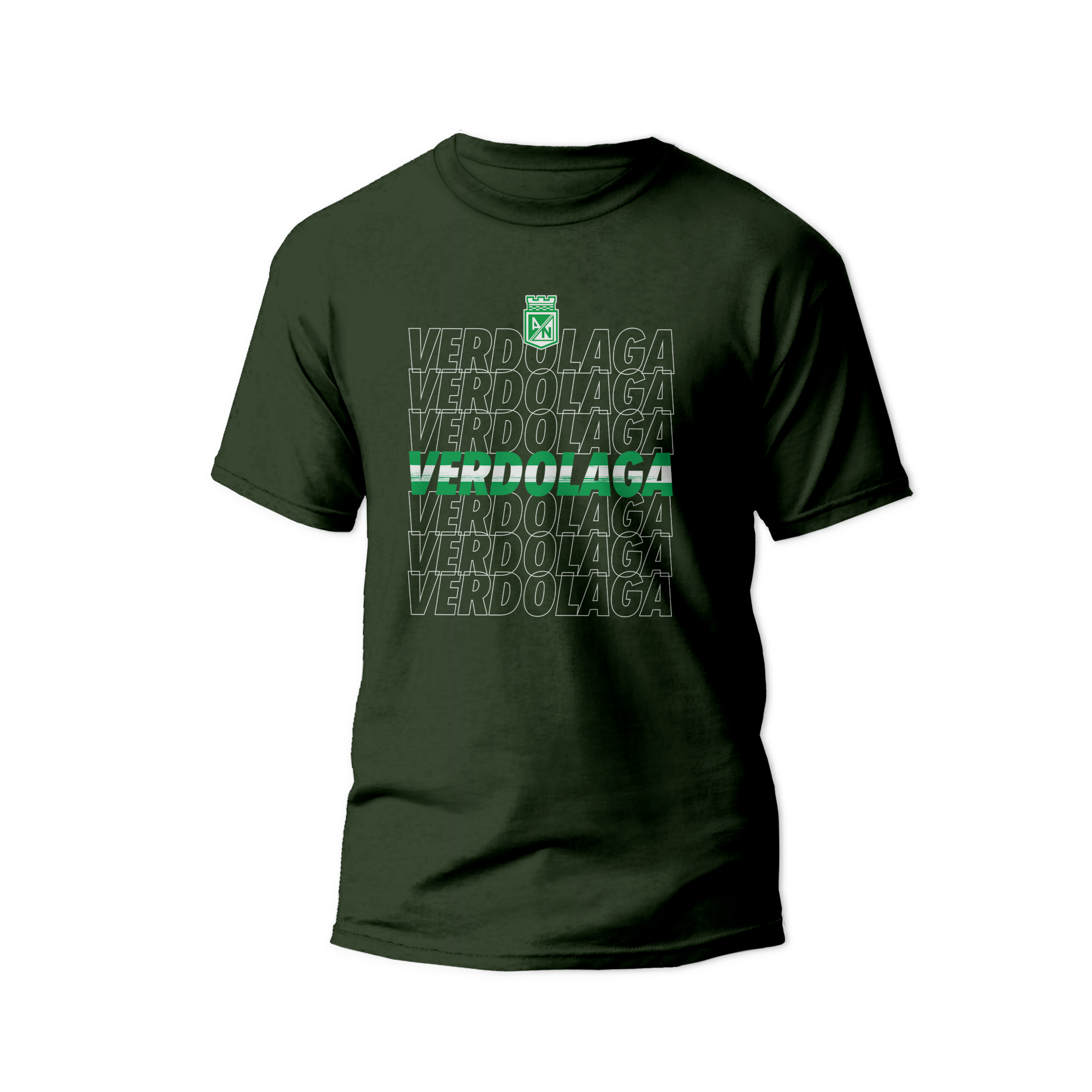 Camiseta Verdolaga Líneas