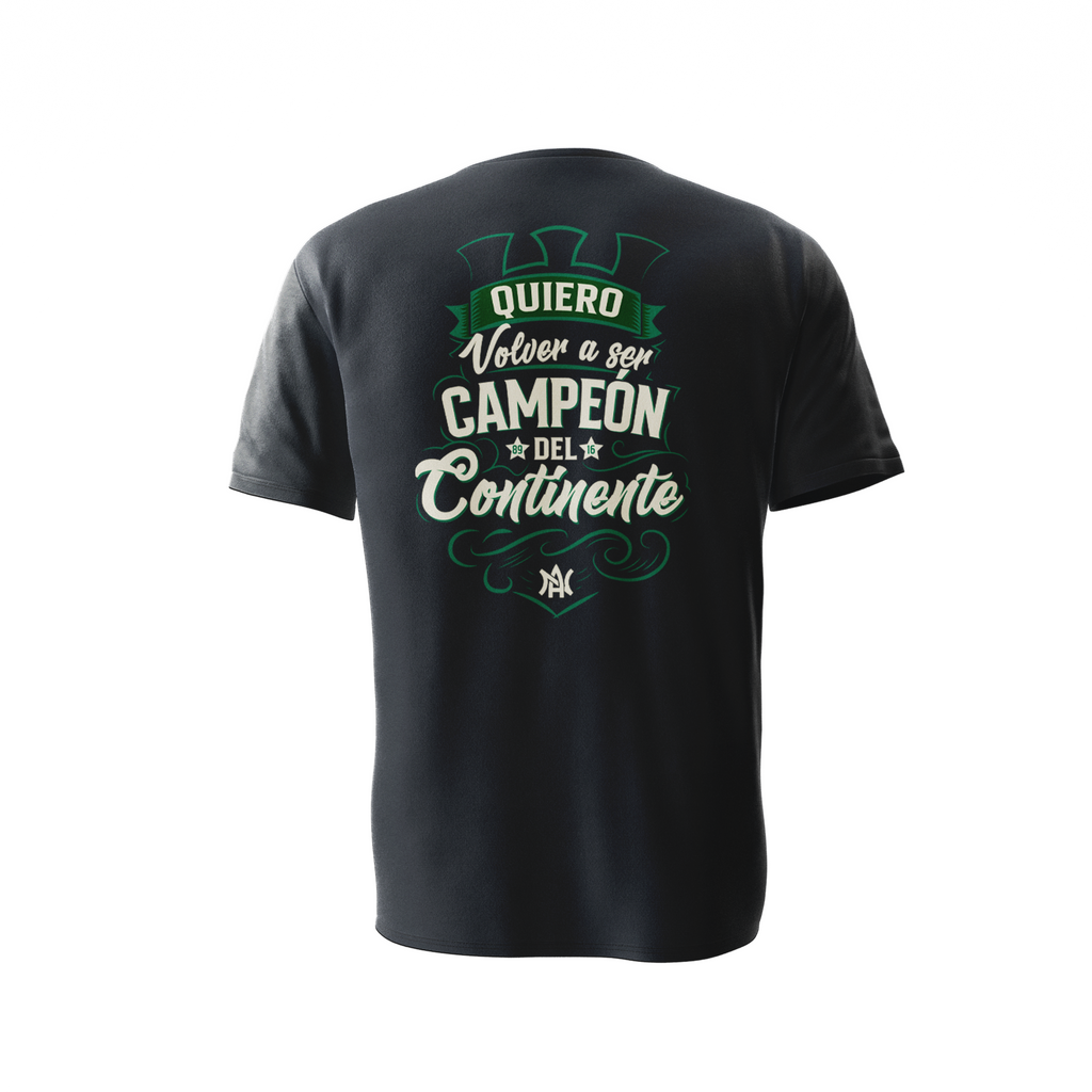 Camiseta Quiero volver a ser campeón del continente