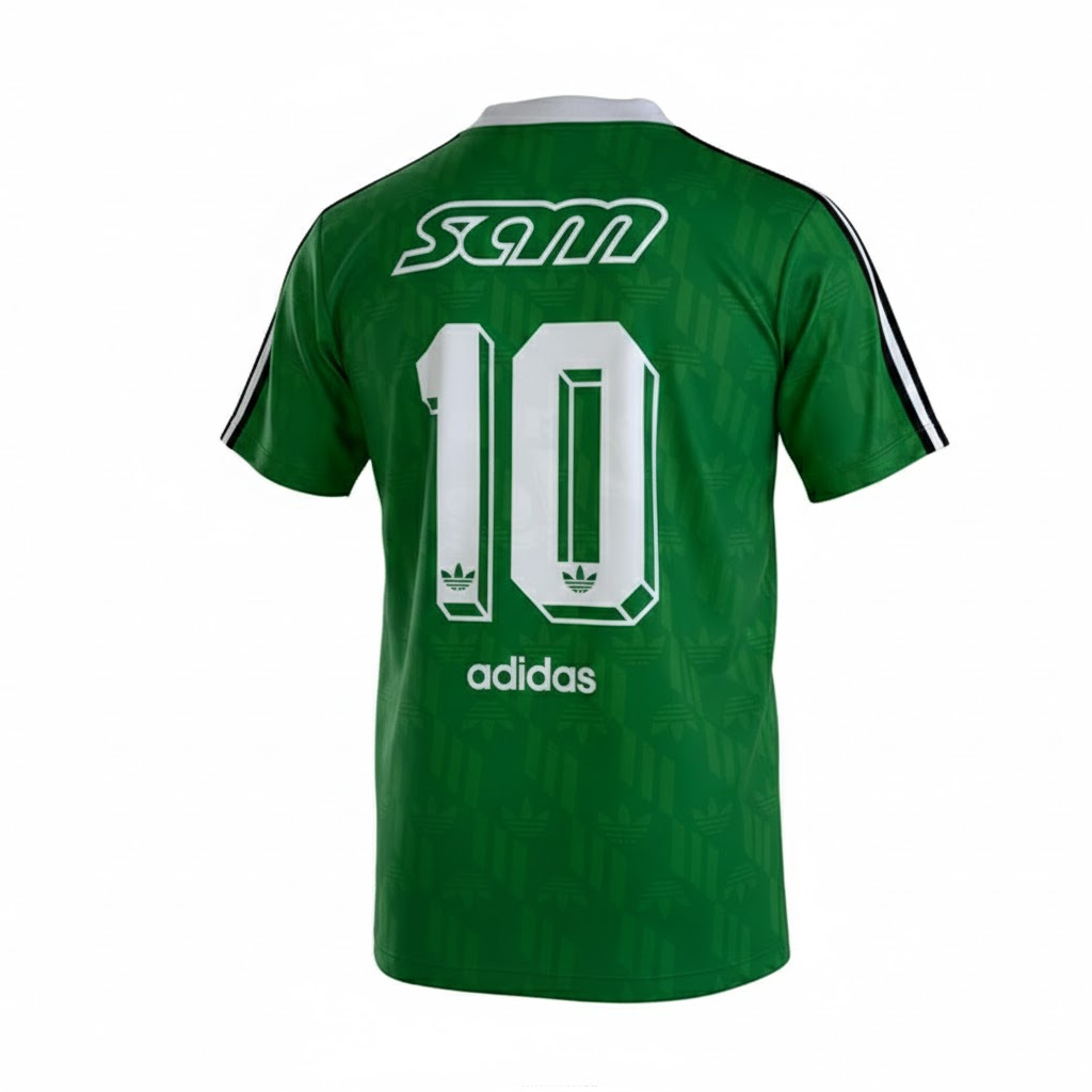 Camiseta Retro Pilsen Entrenamiento Verde