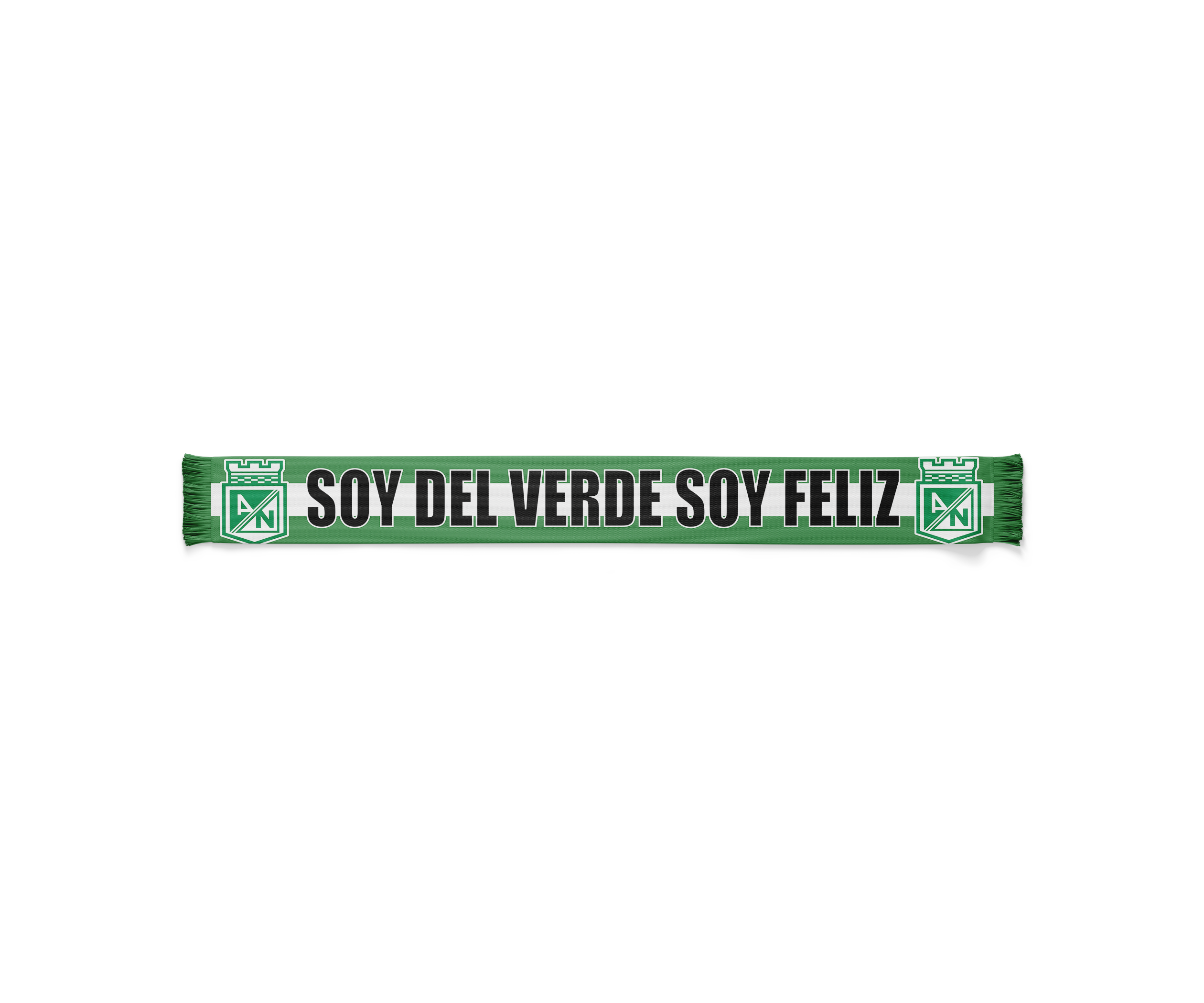 Bufanda Soy Del Verde Soy Feliz