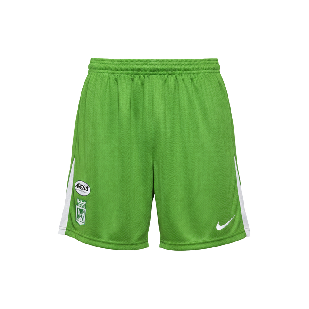 Pantaloneta Nike Verde / Blanca