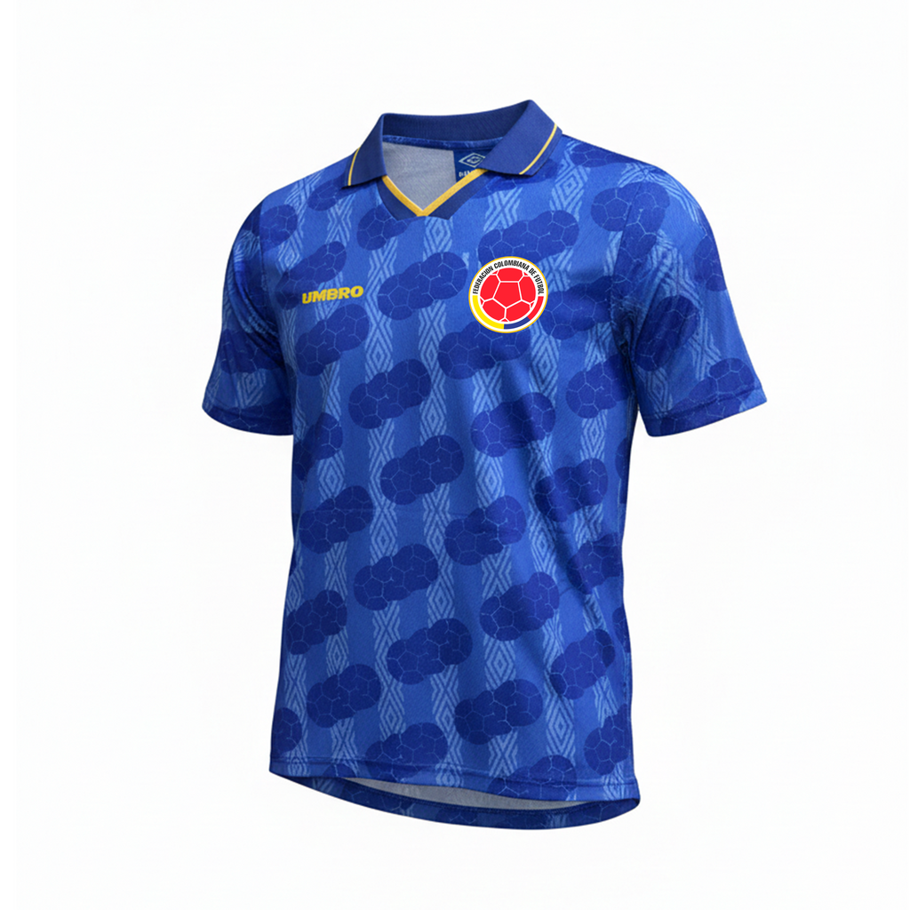 Camiseta Retro Selección Colombia 1994 Visitante
