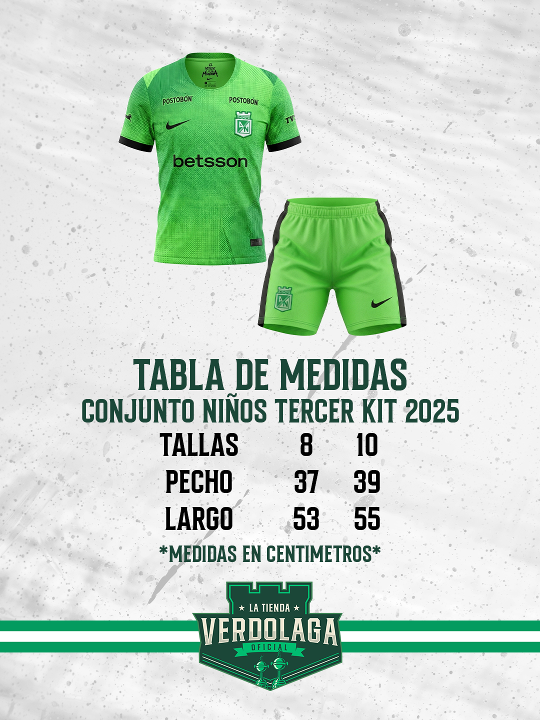 Conjunto Tercer Kit 2025