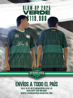 Camiseta Blow Up Verde 2025