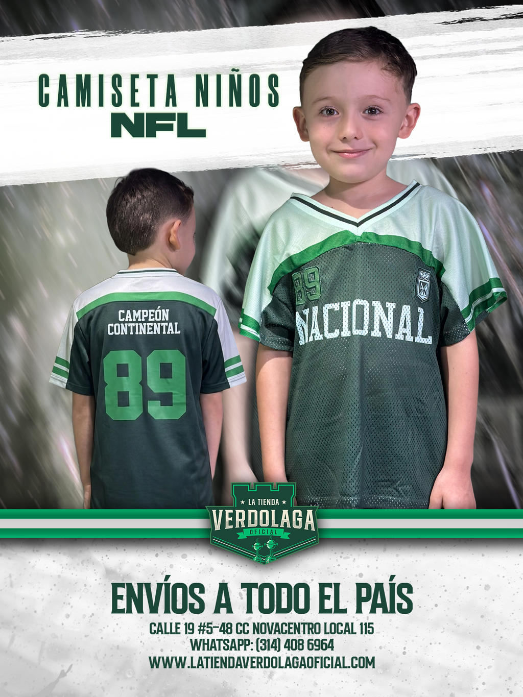 Camiseta NFL para Niños