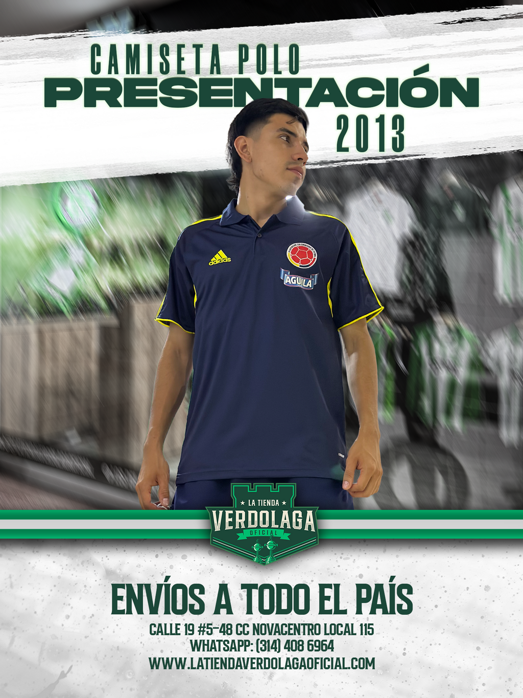 Camiseta Polo Retro Presentación 2013