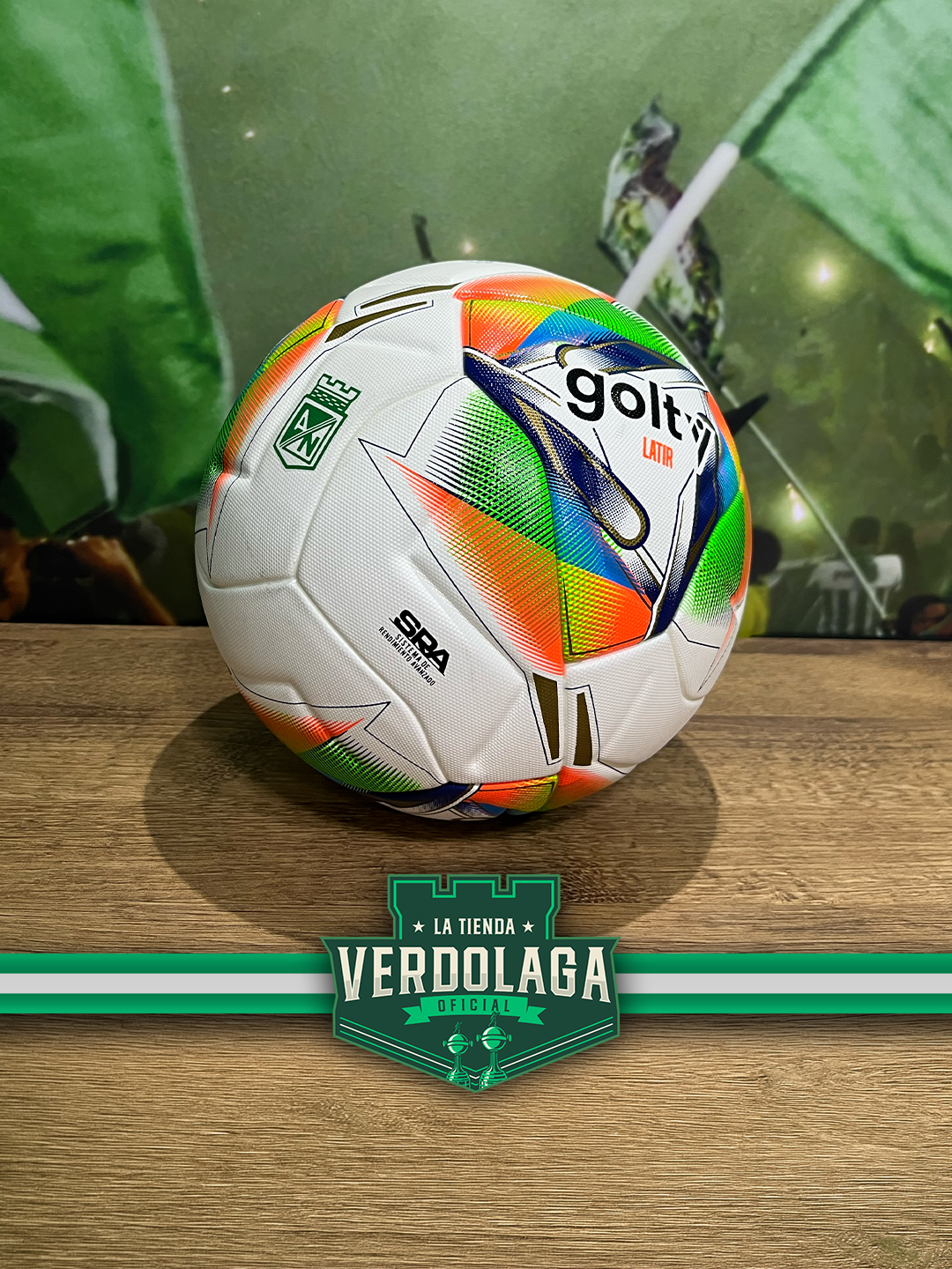 Balón Oficial Golty Latir Atlético Nacional