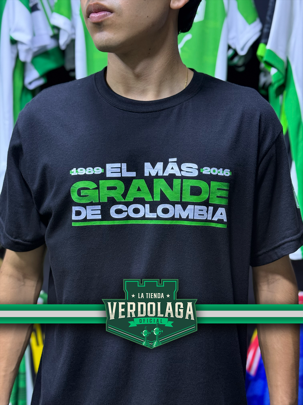 Camiseta El Más Grande de Colombia