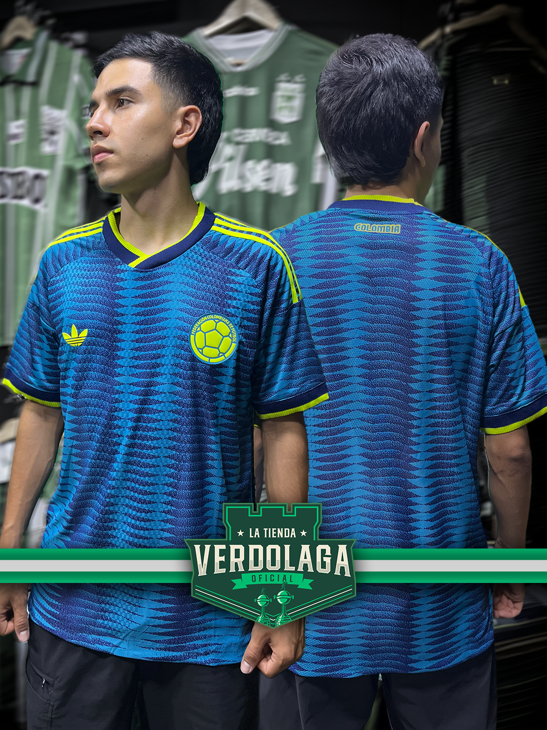 Camiseta Selección Colombia Visitante 2026