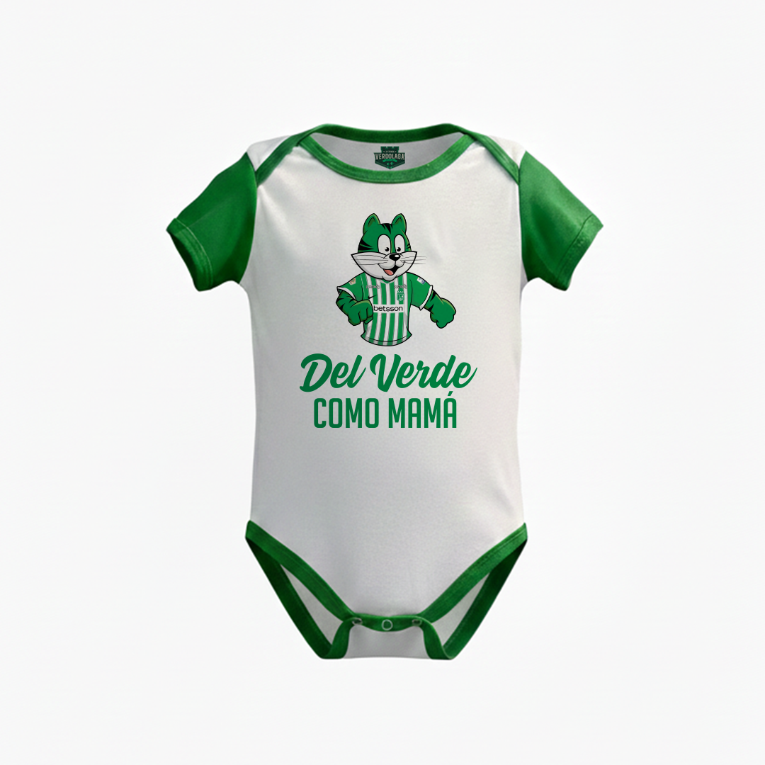 Mameluco Del Verde como Mamá