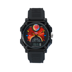 Reloj Hombre Selección Colombia (Marco Negro-Tablero Rojo)
